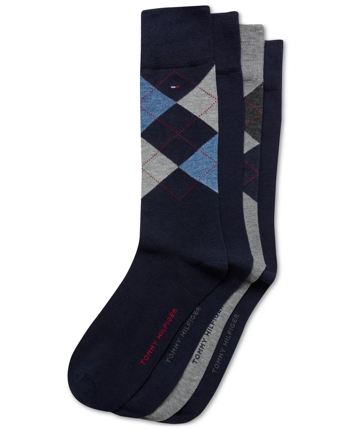 4-Pk. Argyle Crew Dress Socks by Tommy Hilfiger