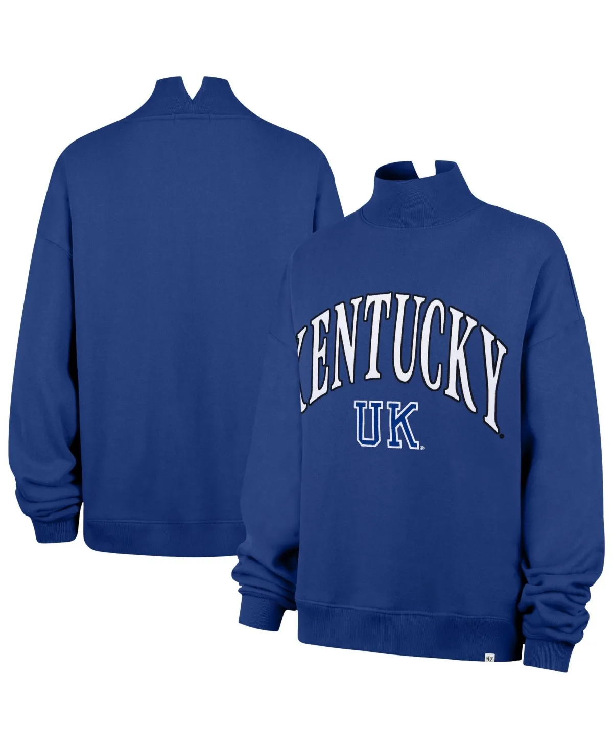 Kentucky Wildcats Mock Neck Sweatshirt by 47 Brand