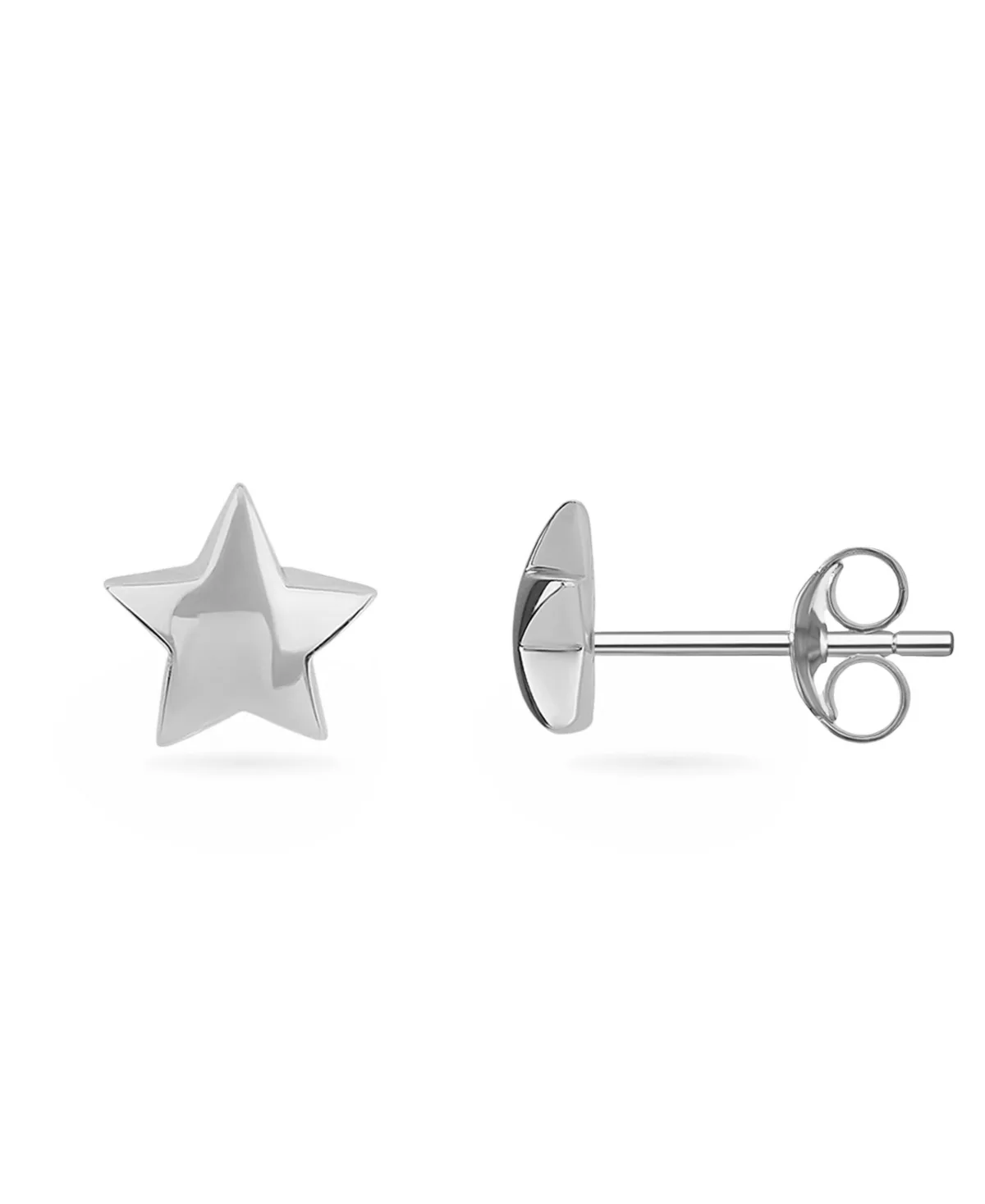 Polished Star Stud Earrings by Giani Bernini