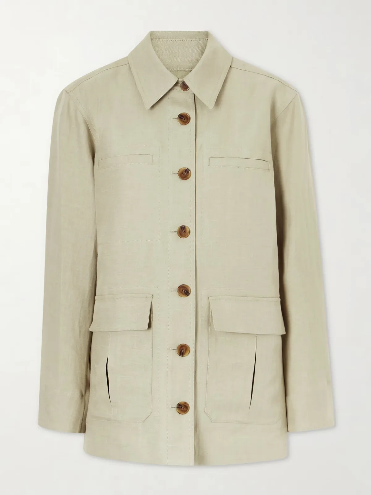 - Barn Linen Jacket - by Heirlome