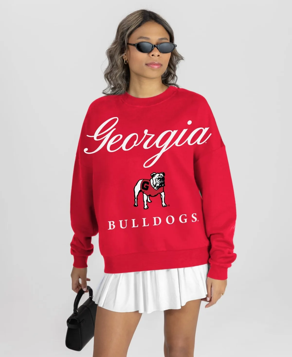 Georgia Bulldogs Legacy Club Oversized Premium Fleece Sweatshirt