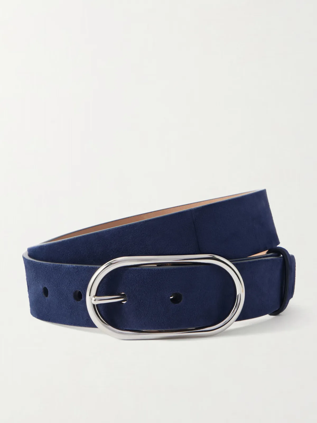 - Link Suede Waist Belt -