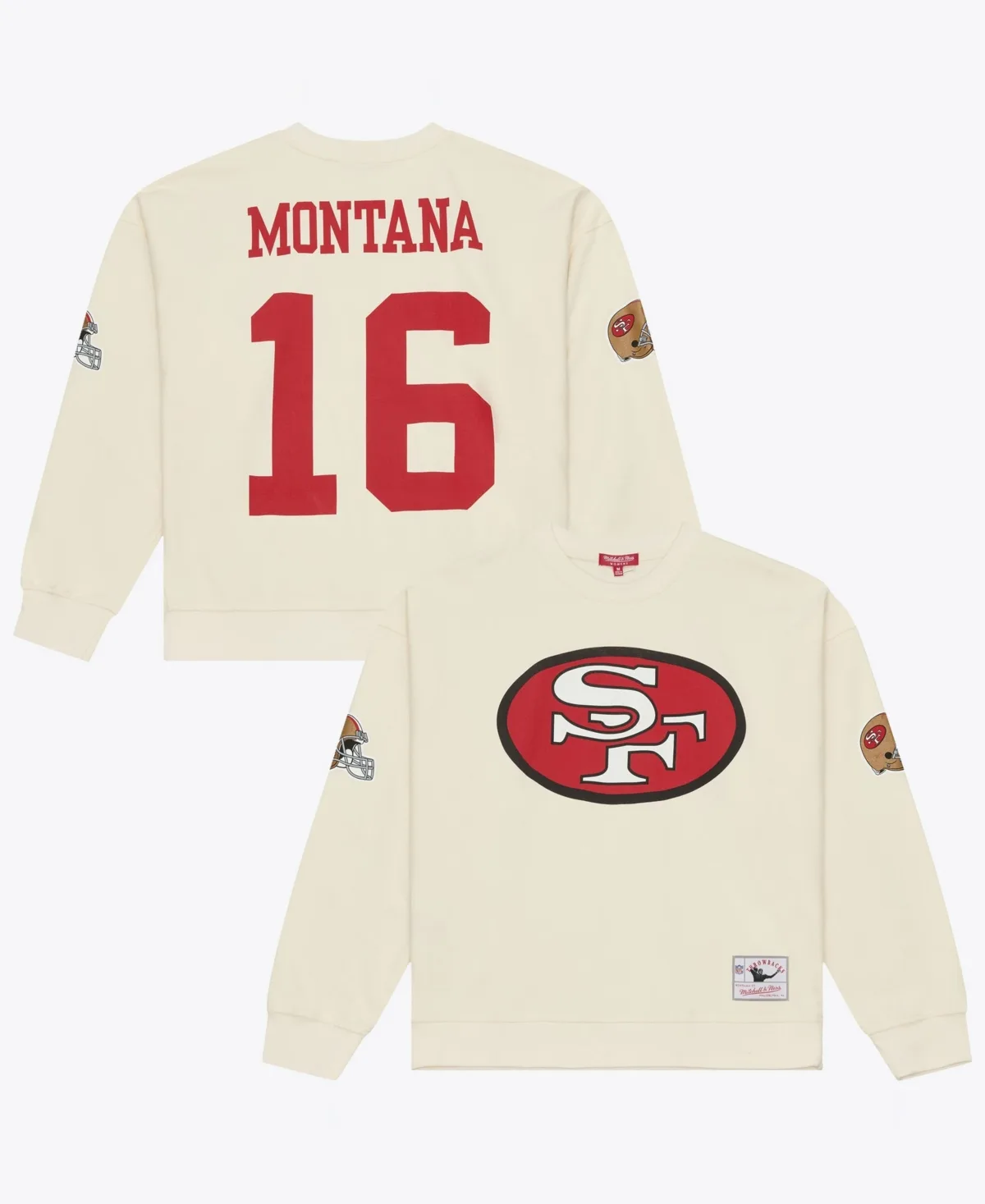 Joe Montana San Francisco 49ers Name & Number Sweatshirt