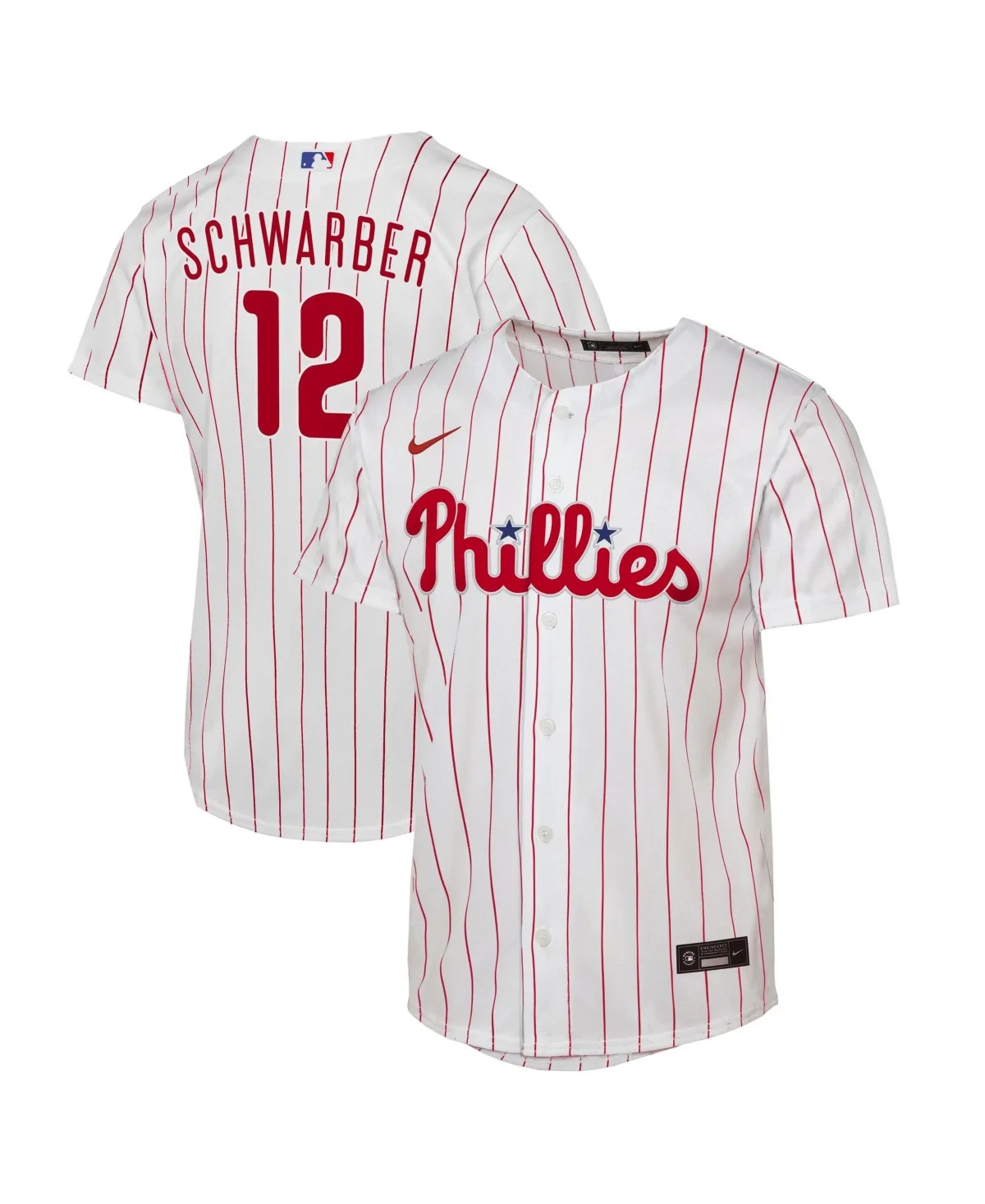 Kyle Schwarber Philadelphia Phillies Home Replica Jersey by Nike
