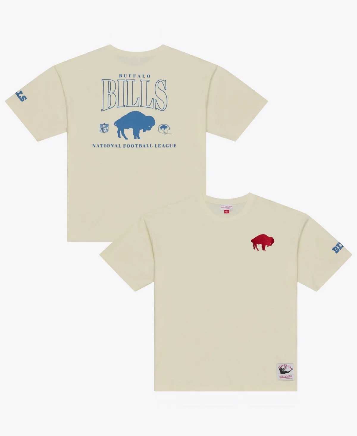 Buffalo Bills Oversized Heritage Hues T-Shirt by Mitchell & Ness