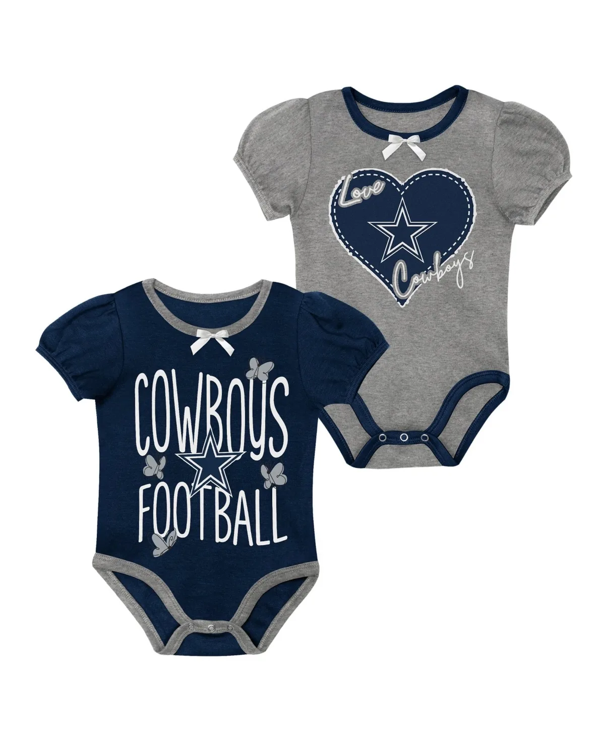 Dallas Cowboys Star Power Creeper Set, 2-Piece by Outerstuff