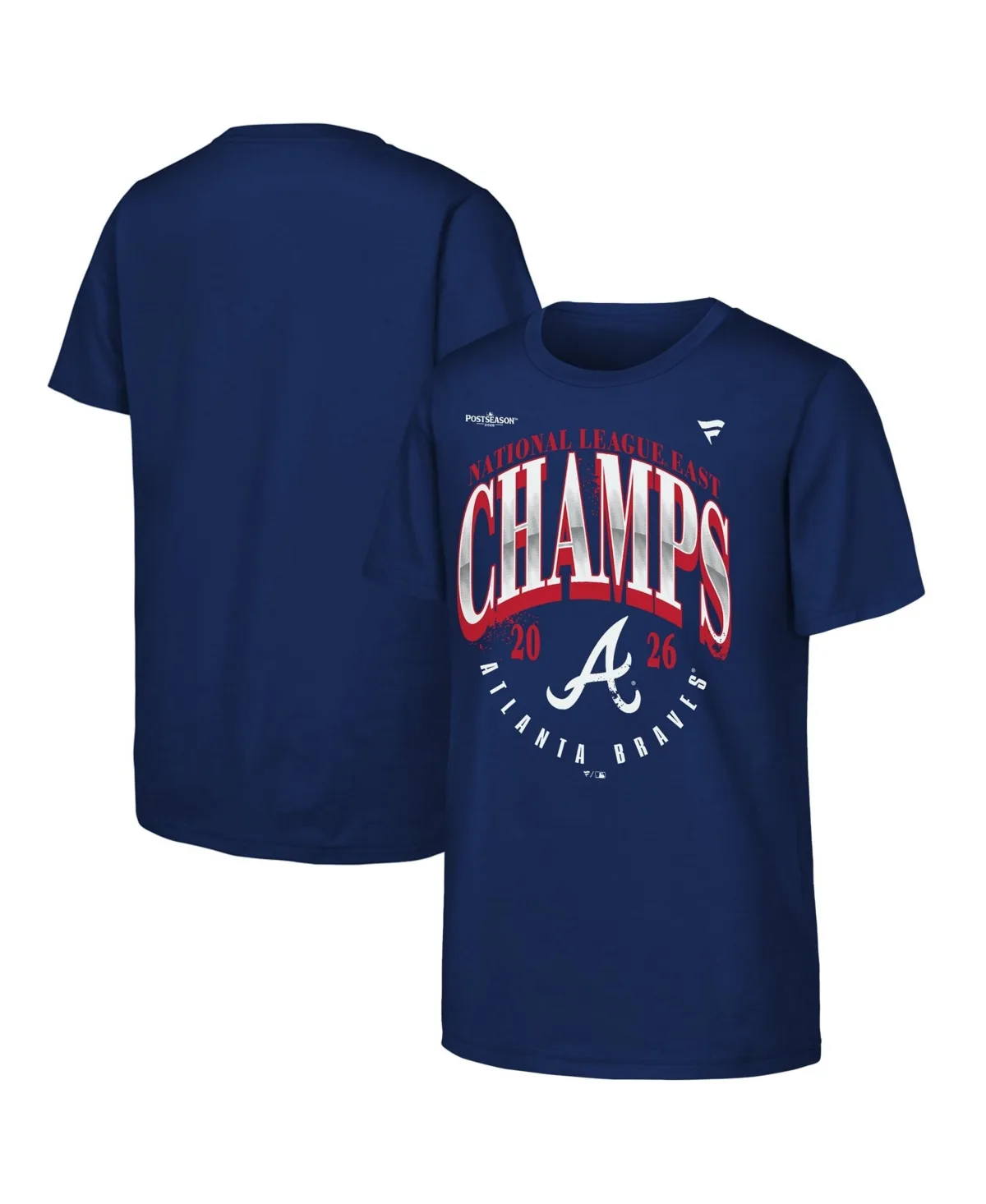 Atlanta Braves 2026 Nl East Division Champions Locker Room T-Shirt by Fanatics