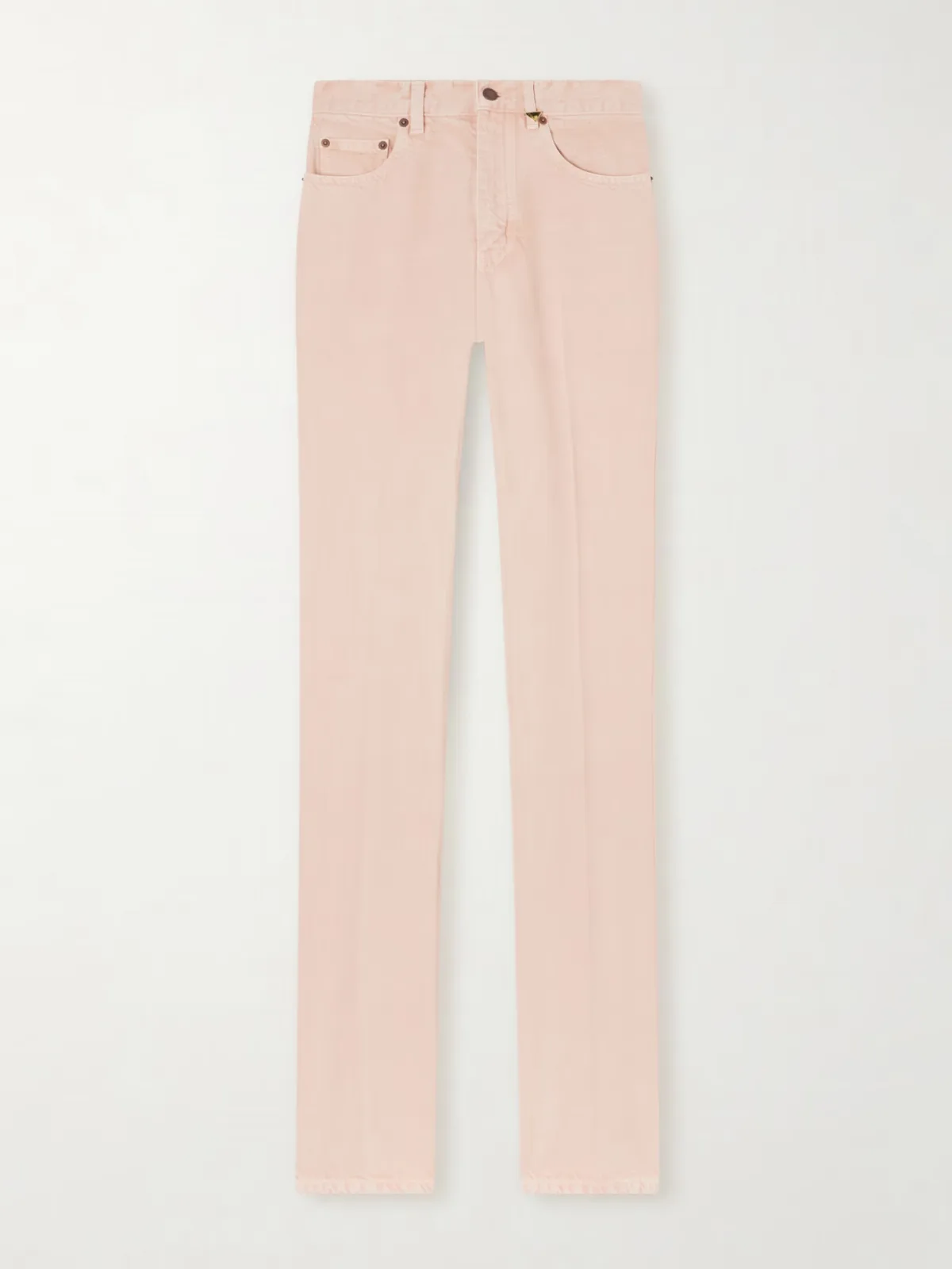 High-Rise Slim-Leg Jeans