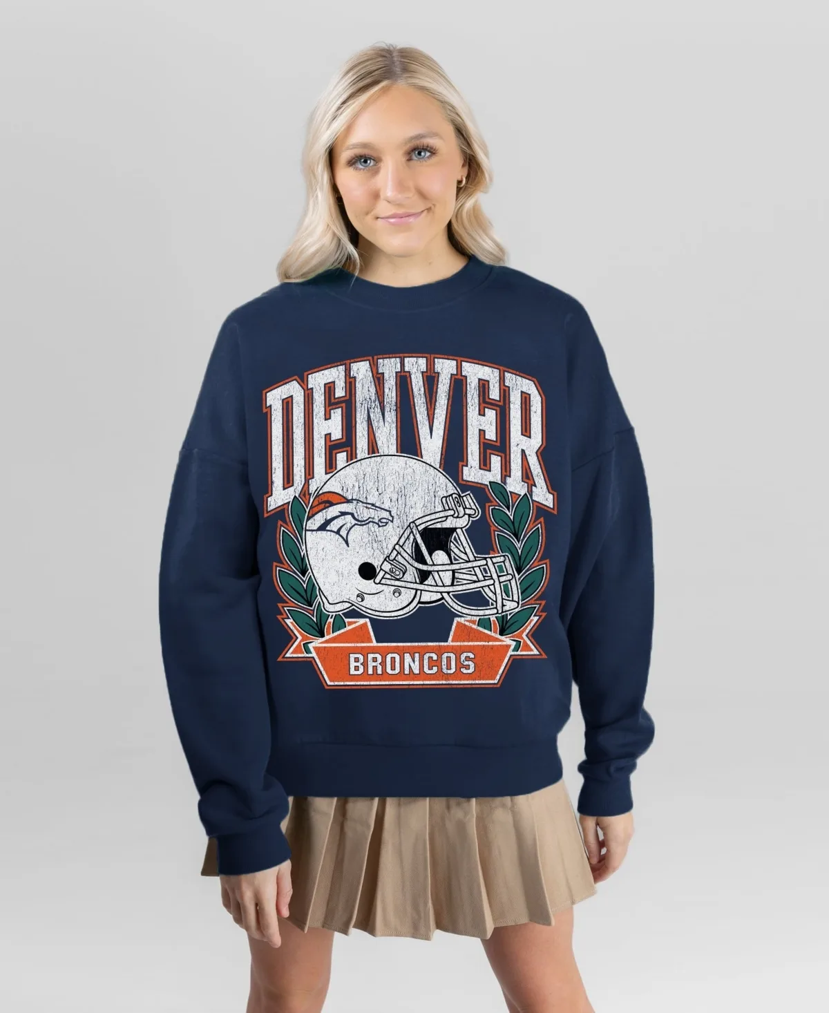 Denver Broncos Classic Archives Premium Fleece Sweatshirt
