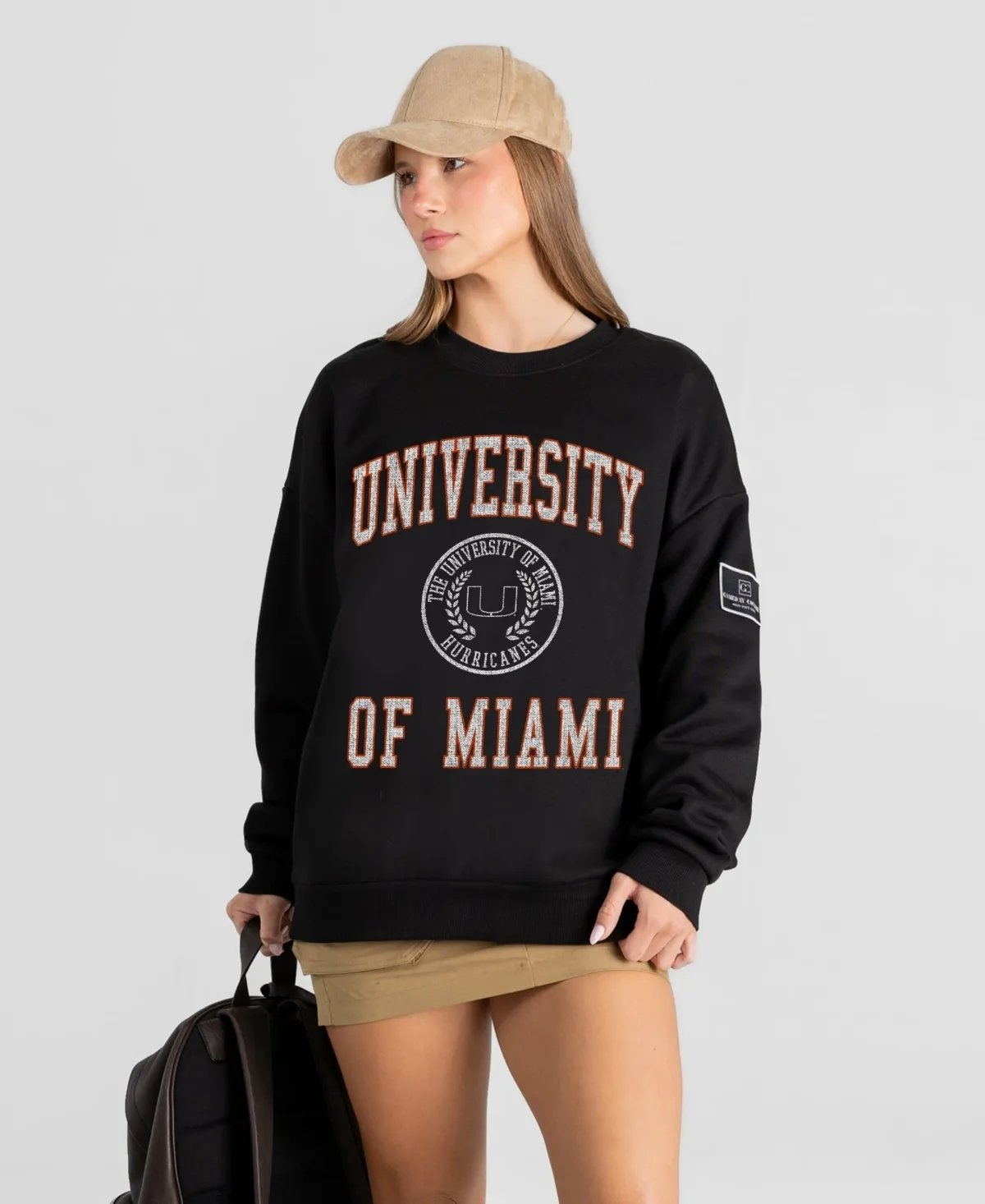 Miami Hurricanes Fierce Flow Black Label Sweatshirt