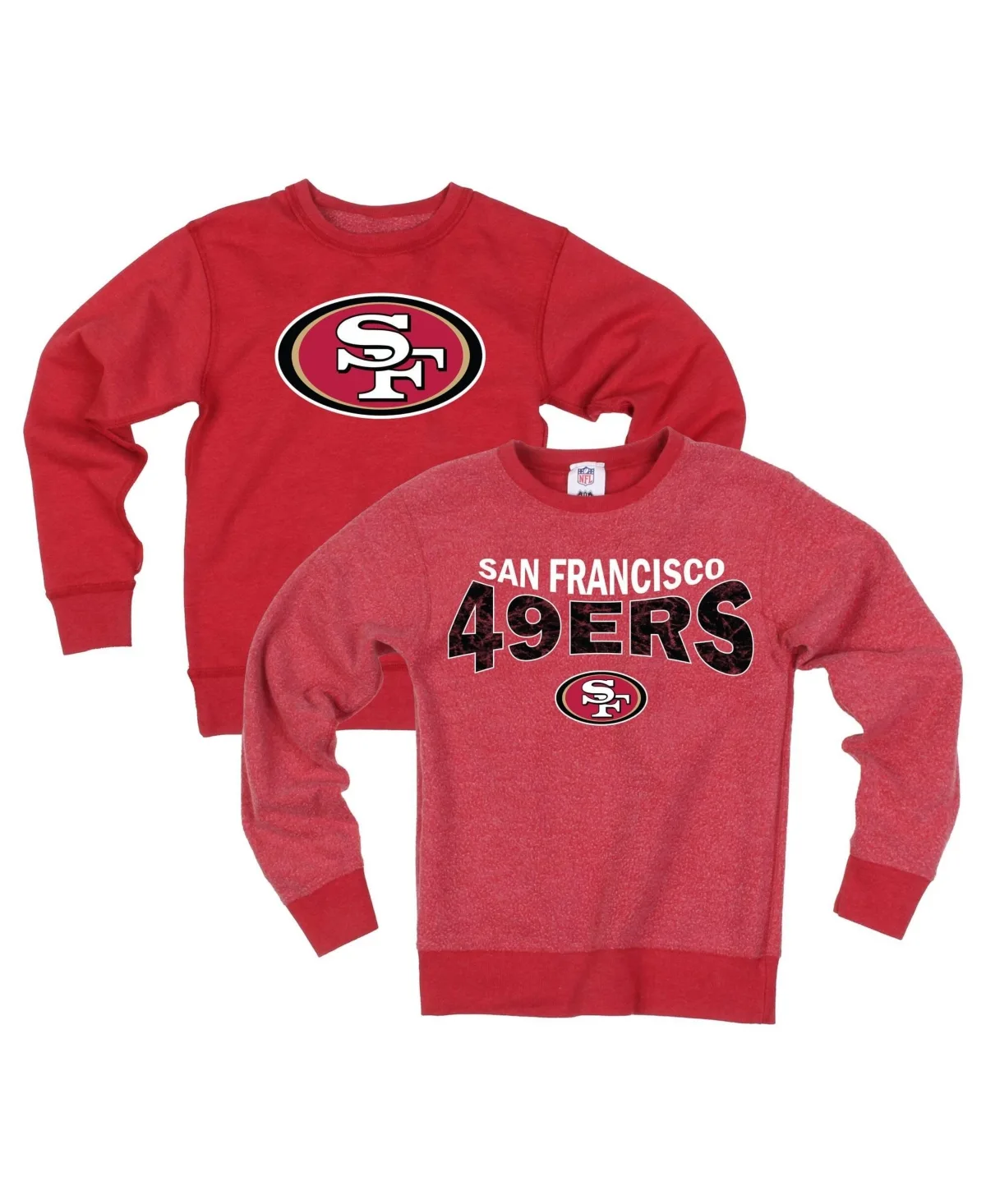 San Francisco 49ers Reversible Fleece Sweatshirt by Wes & Willy