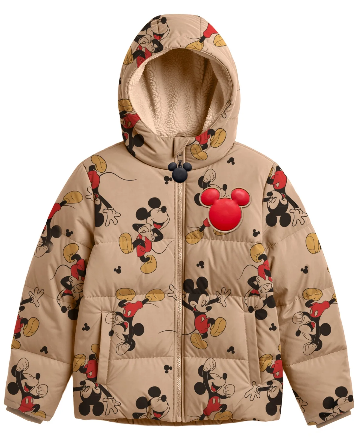 Mickey Mouse Hooded Puffer Jacket by Mickey Mouse