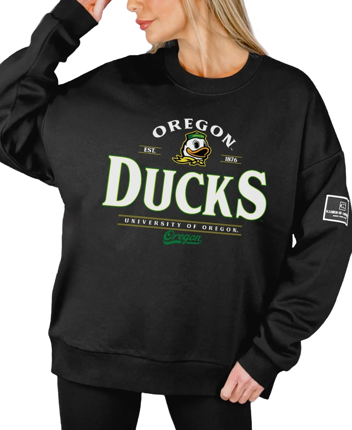 Oregon Ducks Players Only Premium Pullover Sweatshirt