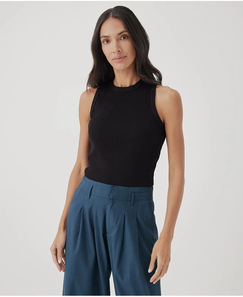 Organic Cotton Favorite Rib Racerback Tank by Pact