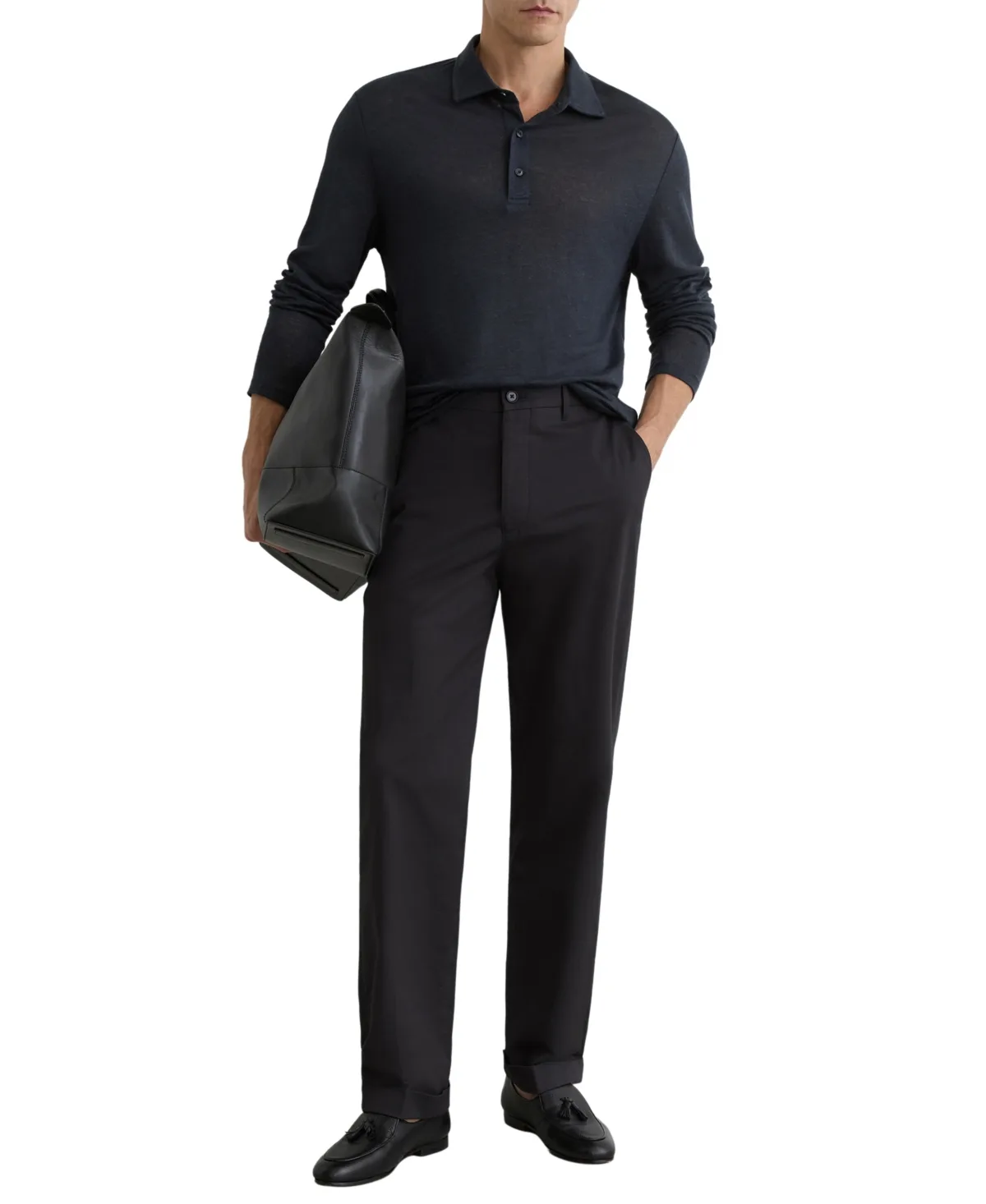 Pembroke Linen Polo Shirt by Reiss
