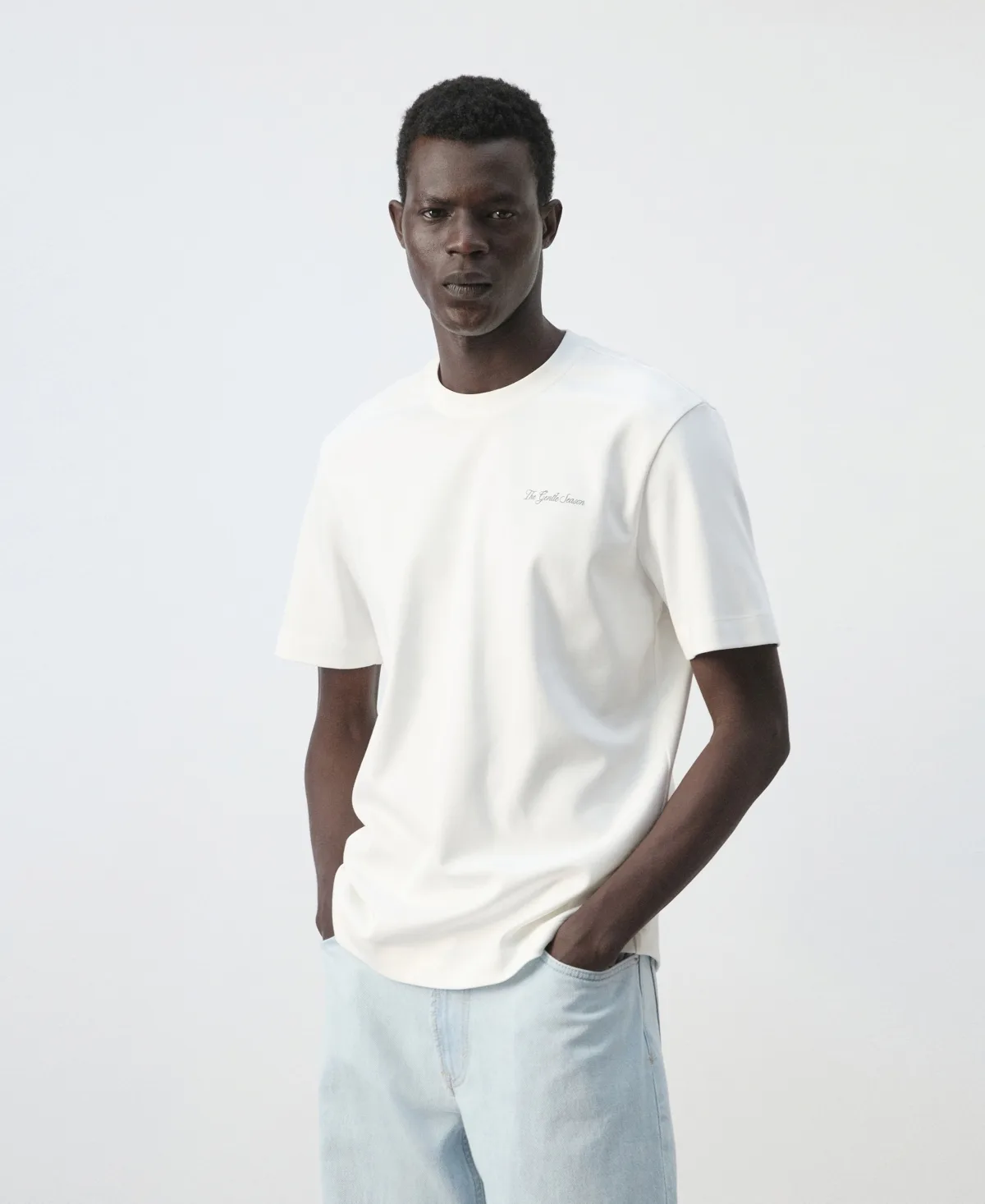 The Gentle Season Graphic Print Crewneck T-Shirt by Mango