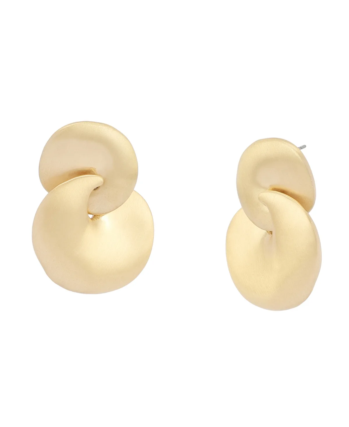 Robert Lee Morris Soho Gold-Tone Drop & Chandelier Post Back Earrings by Lee