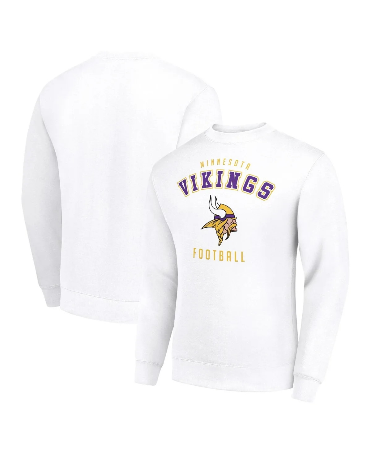 Minnesota Vikings Team Logo Pullover Sweatshirt
