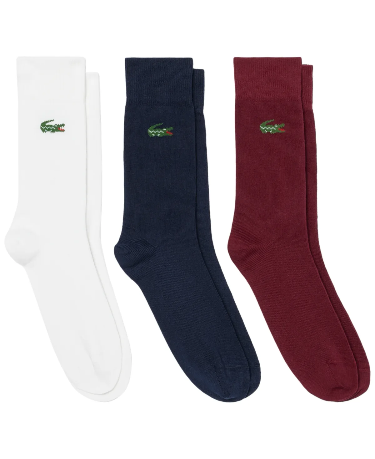 Ribbed Crew Socks, 6-Pack