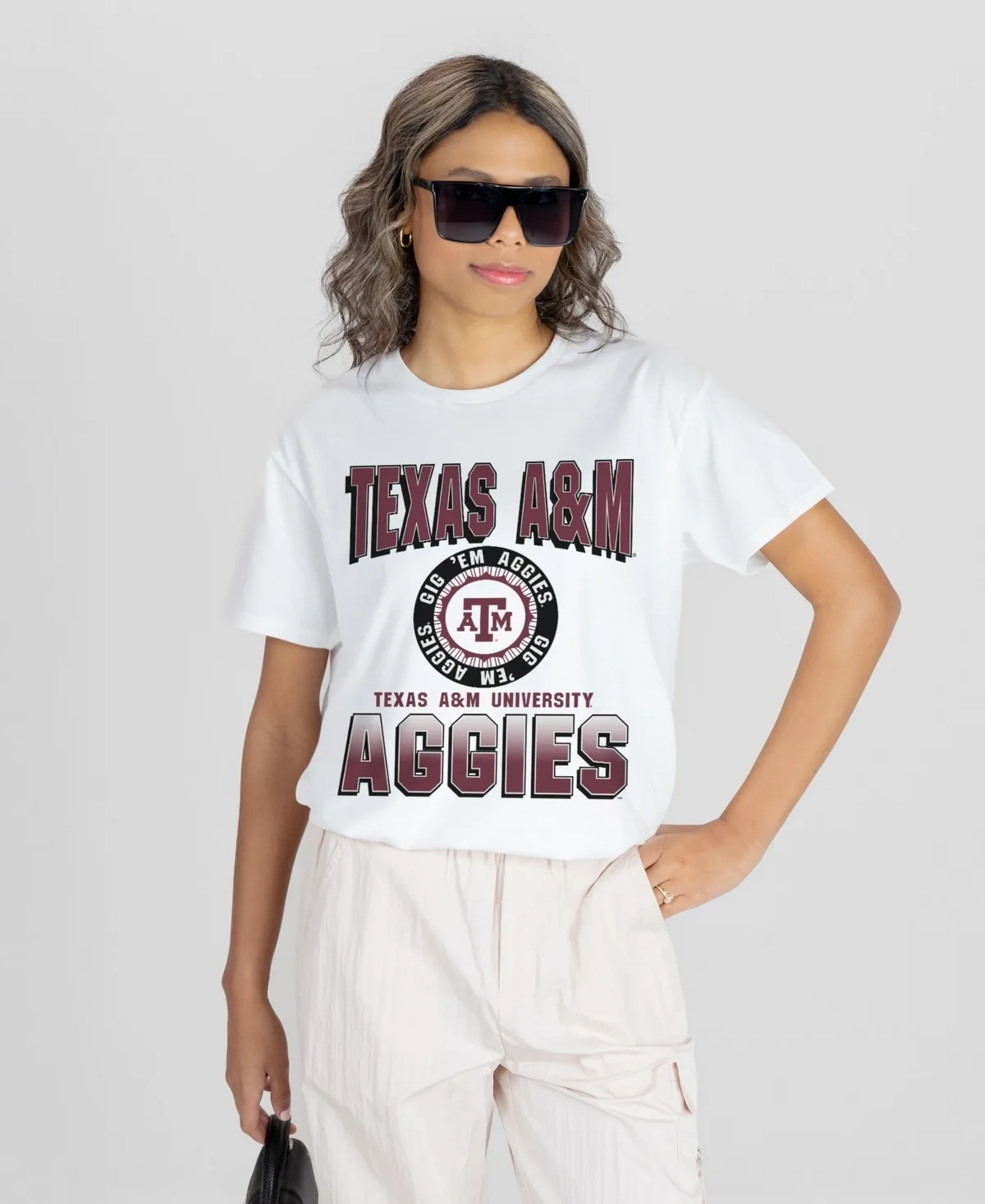 Texas A&M Aggies All-Time Classic Oversized Flowy T-Shirt