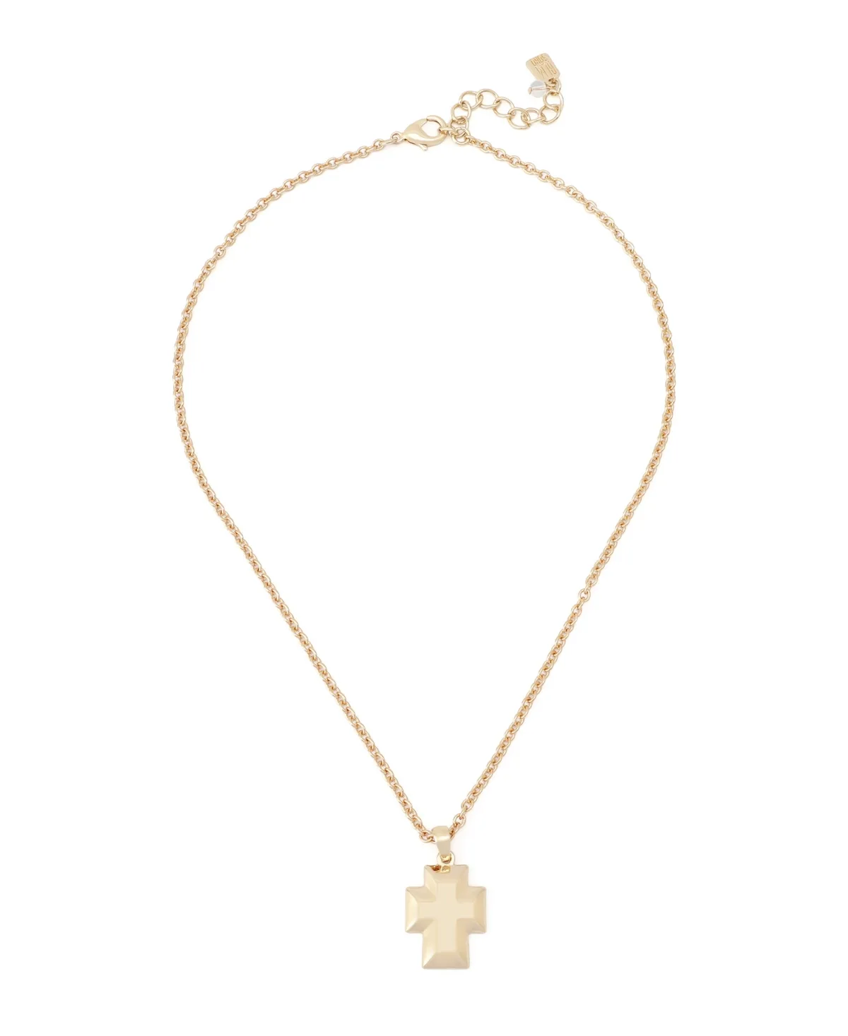 Robert Lee Morris Soho Archival Cross Short Pendant Necklace by Lee