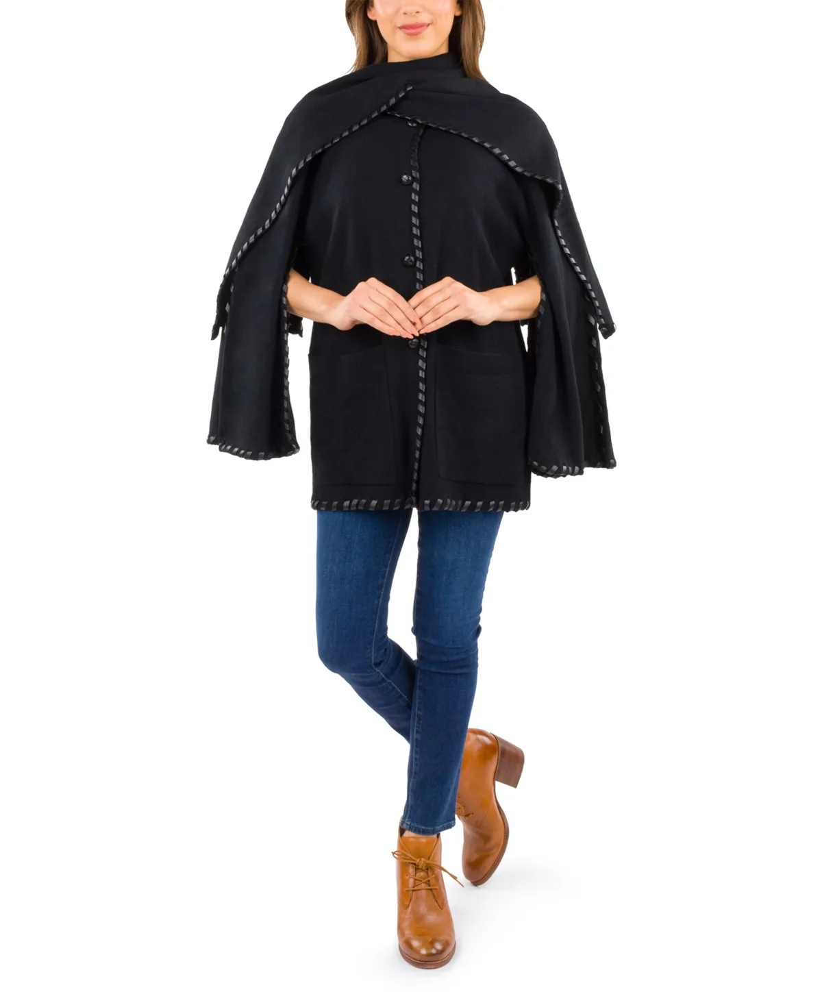 Hand Laced Cape