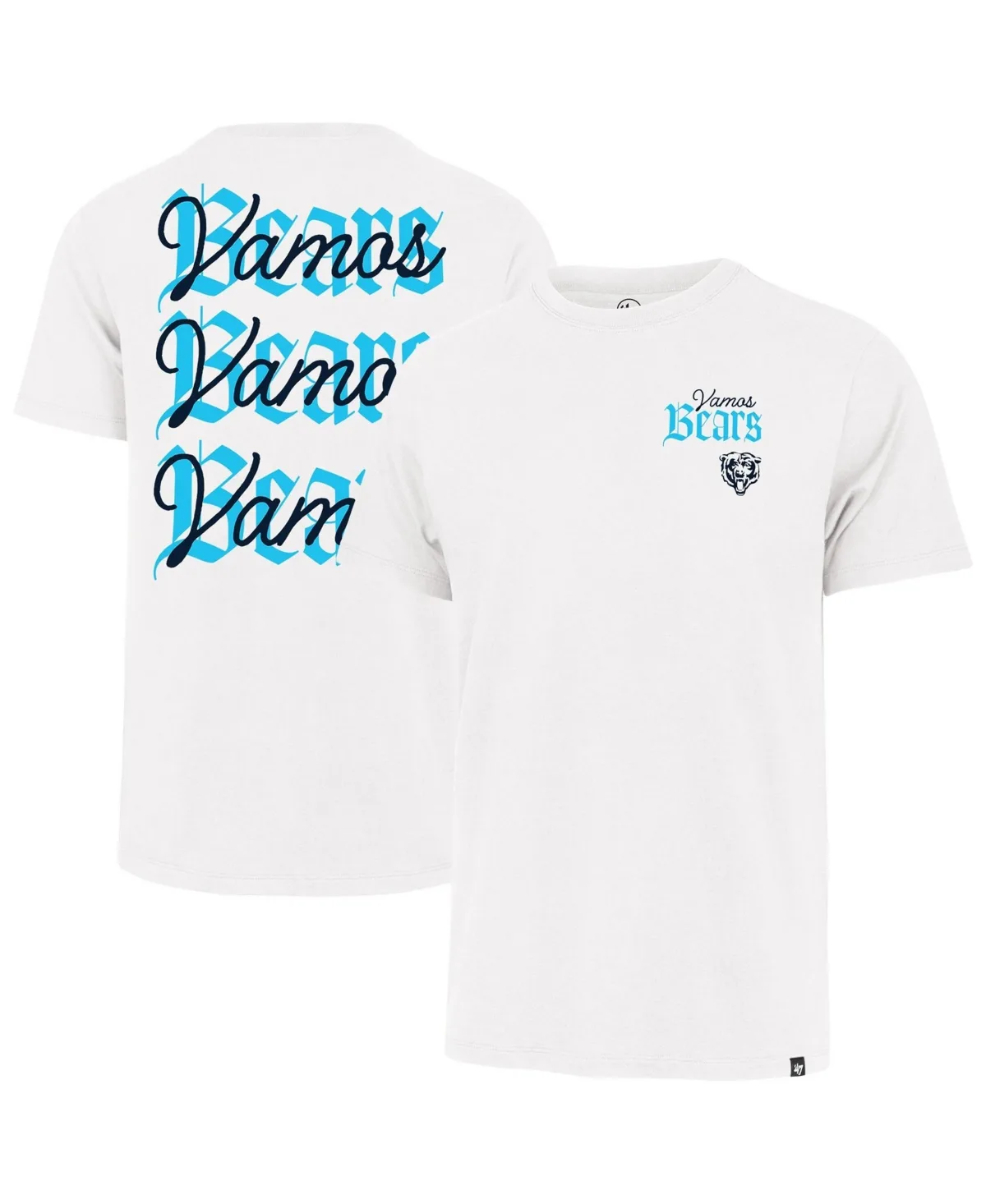 Chicago Bears Vamos Bears Franklin T-Shirt by 47 Brand