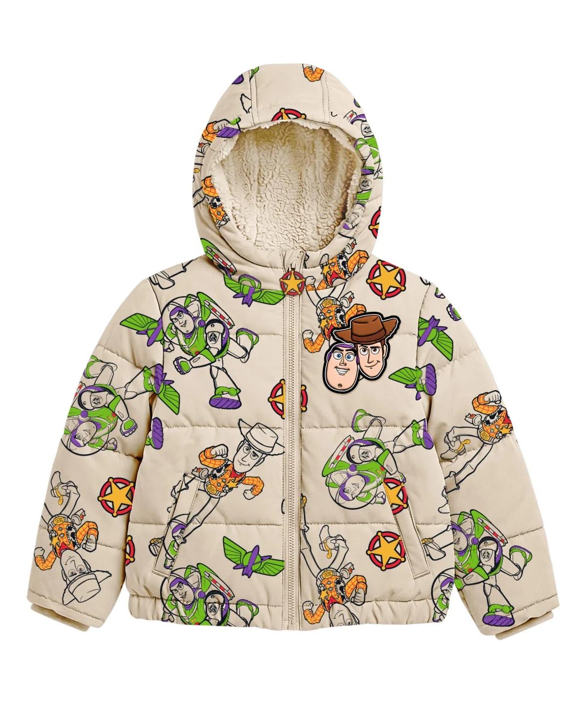 Toy Story Hooded Puffer Jacket by Toy Story