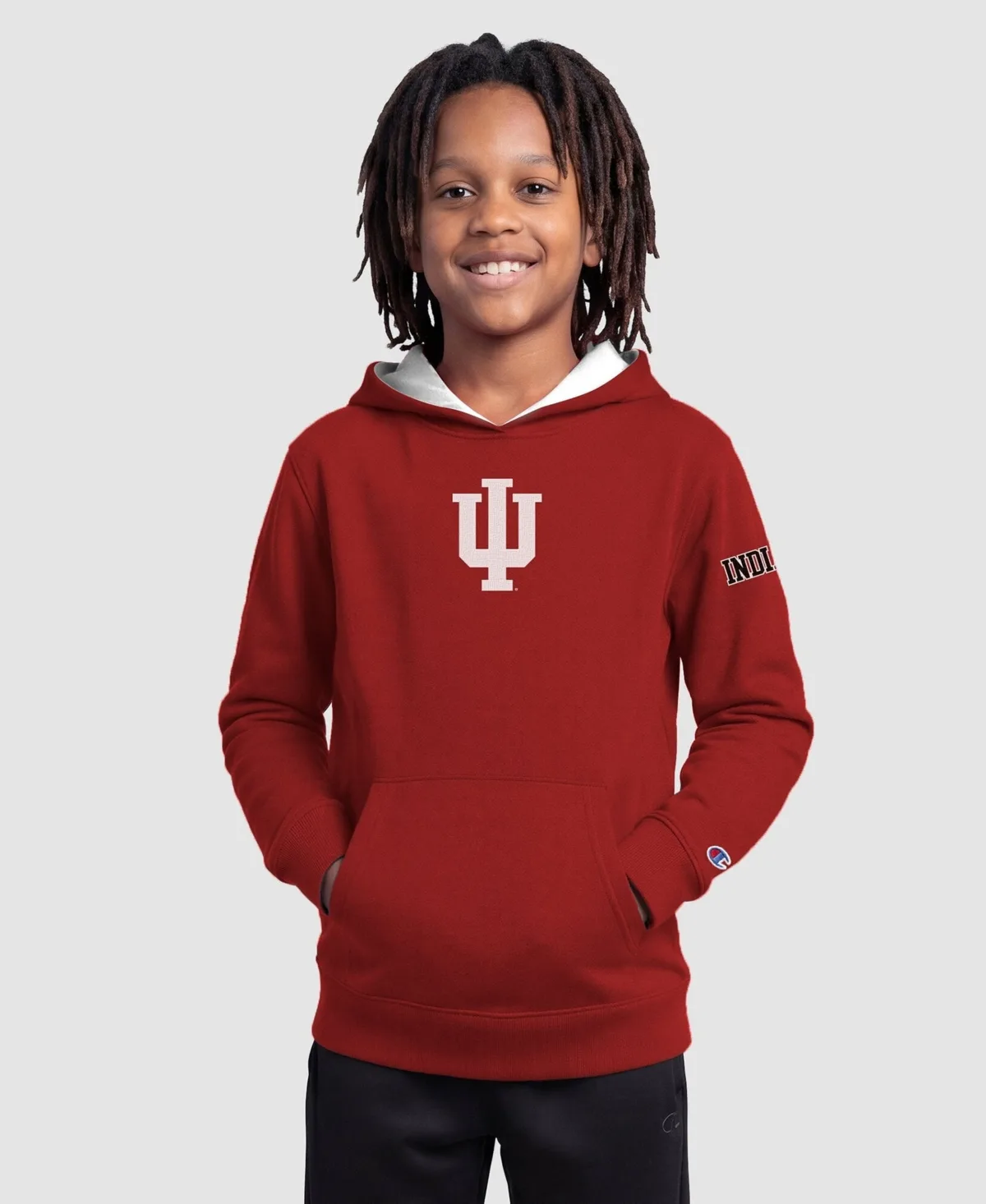 Indiana Hoosiers Fleece Hoodie by Champion