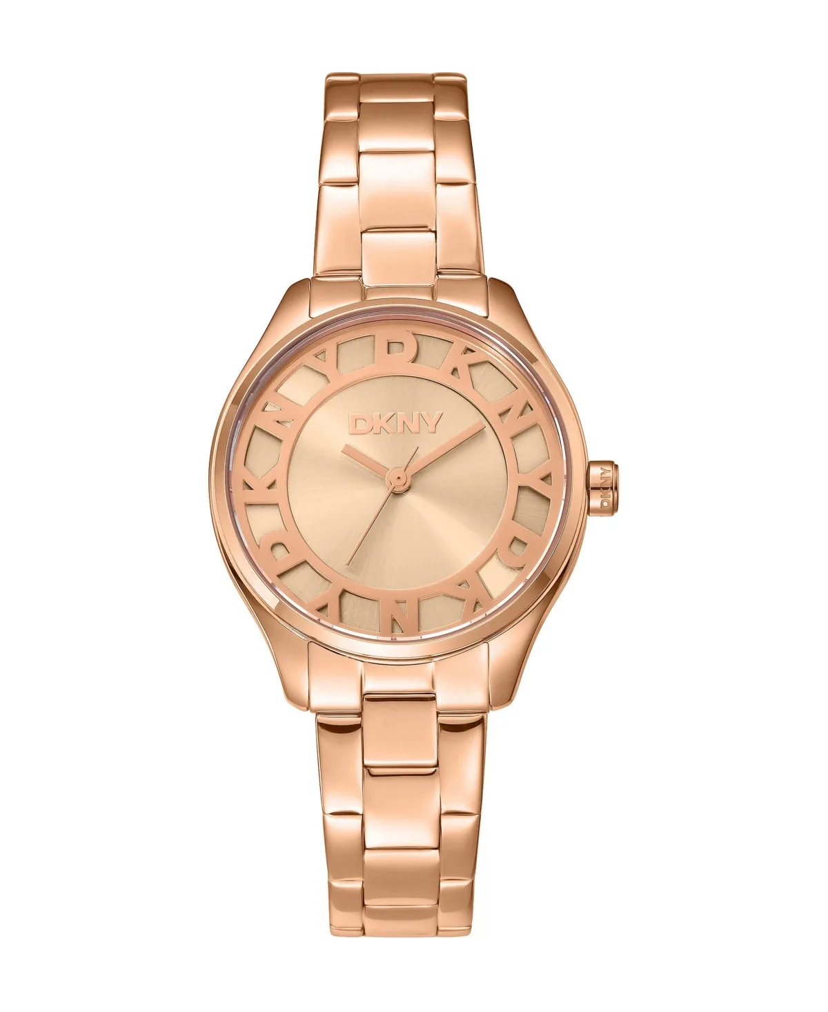 Quartz Eastside Rose Gold Stainless Steel Bracelet Watch, 30mm by DKNY