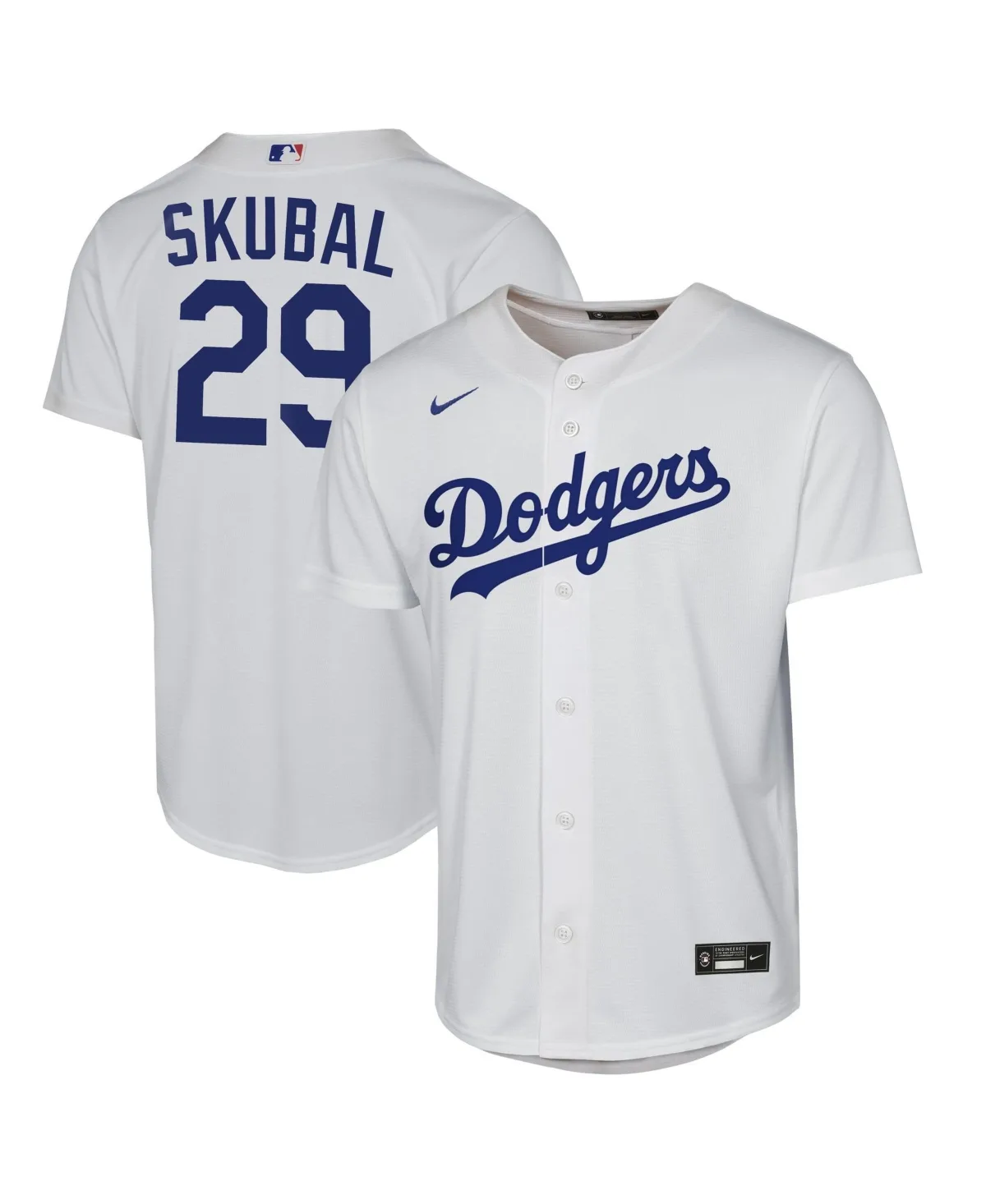 Tarik Skubal Los Angeles Dodgers Home Replica Jersey by Nike
