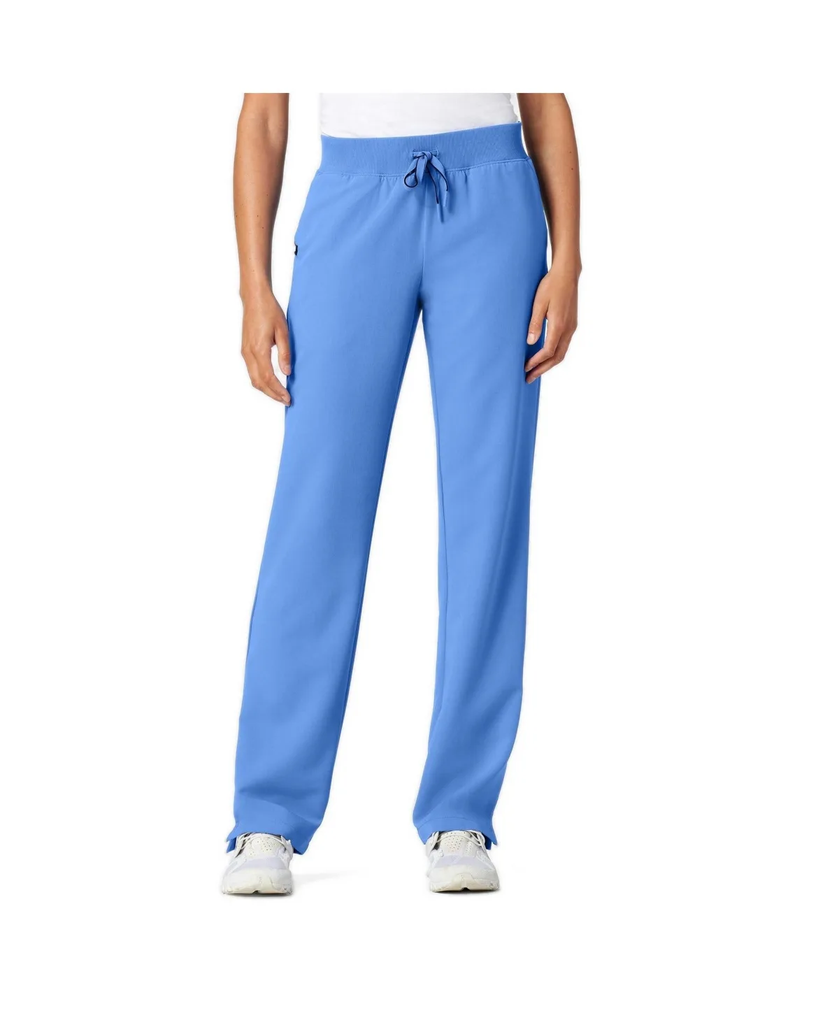 Xenos 5-Pocket Mid-Rise 4-Way Stretch Scrub Pants
