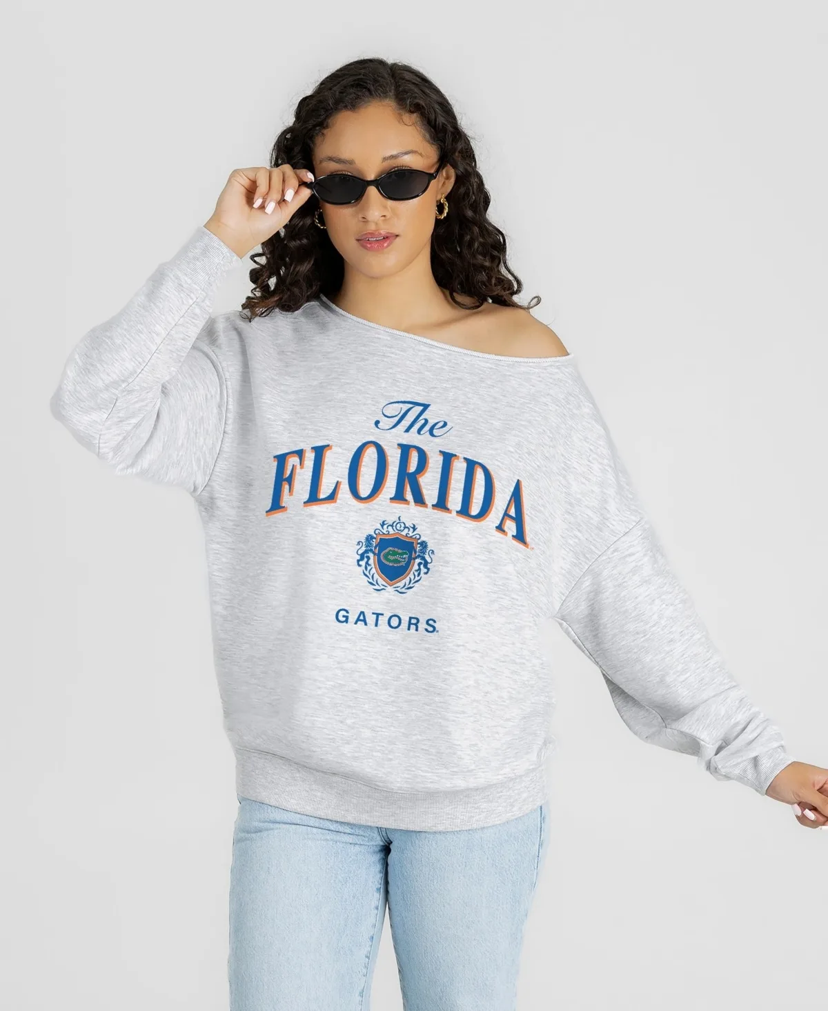 Florida Gators Offsides Energy Off-Shoulder Sweatshirt