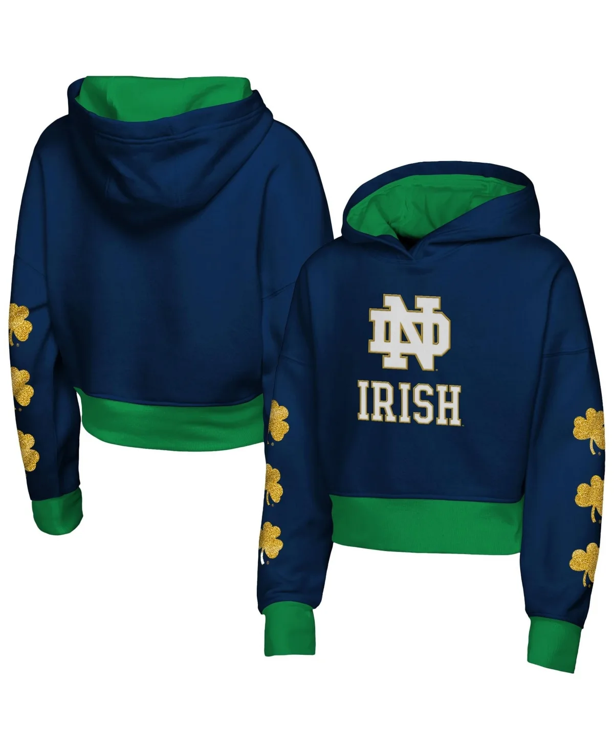 Notre Dame Fighting Irish Fair Catch Poly Fleece Hoodie by Outerstuff