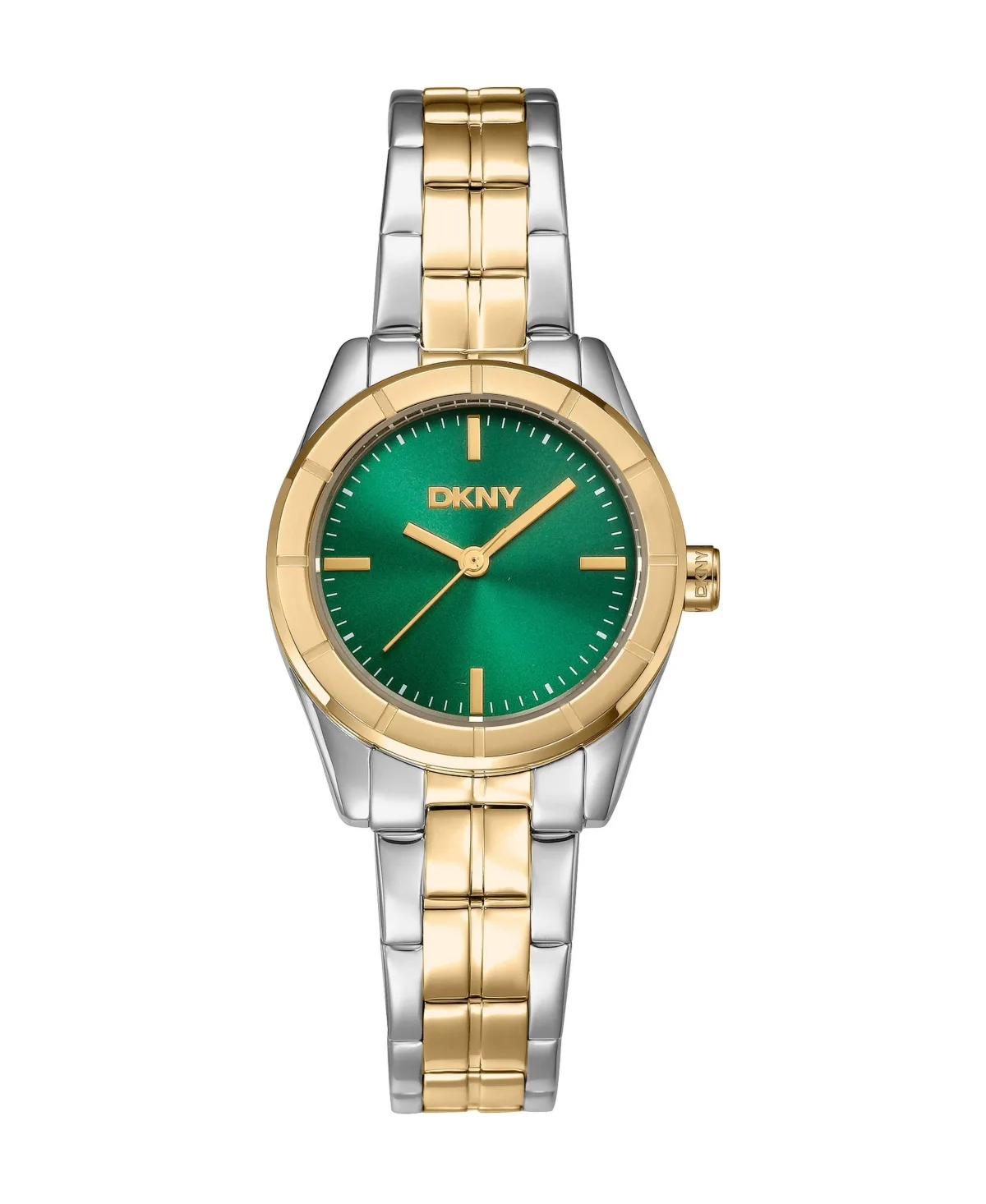 Quartz Water-Resistant Two-Tone Stainless Steel Bracelet Watch, 28mm by DKNY