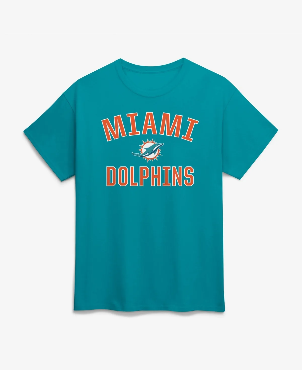 Miami Dolphins Cotton Victory Arch T-Shirt by Logo Athletic