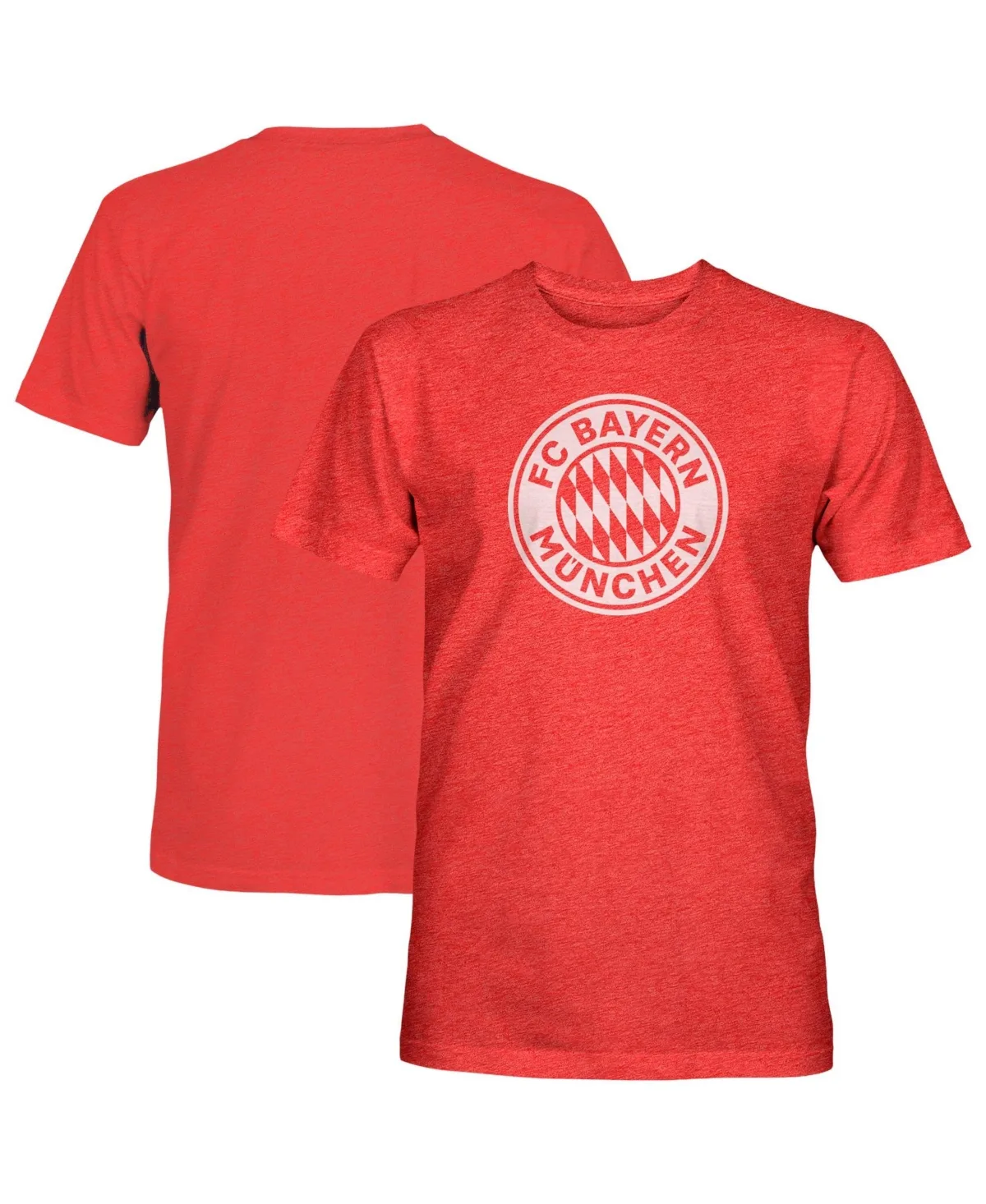 Bayern Munich Mono Badge Vintage Tri-Blend T-Shirt