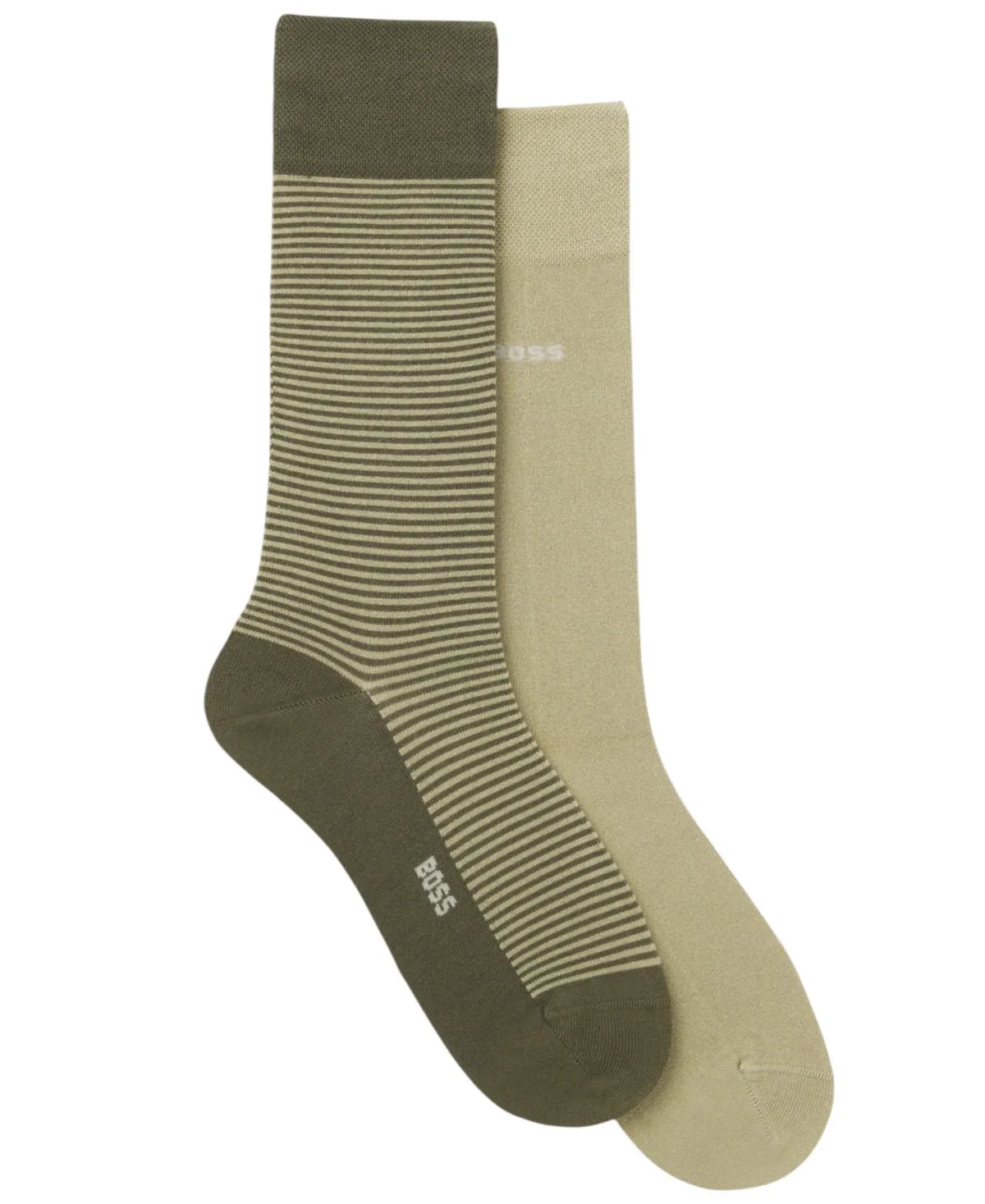 Striped Crew Socks, 2-Pack by Hugo Boss