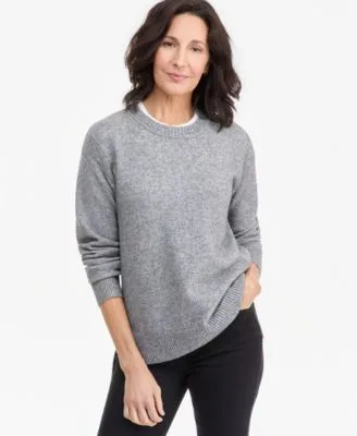 Luxsoft Long Sleeve Crewneck Sweater by Style & Co