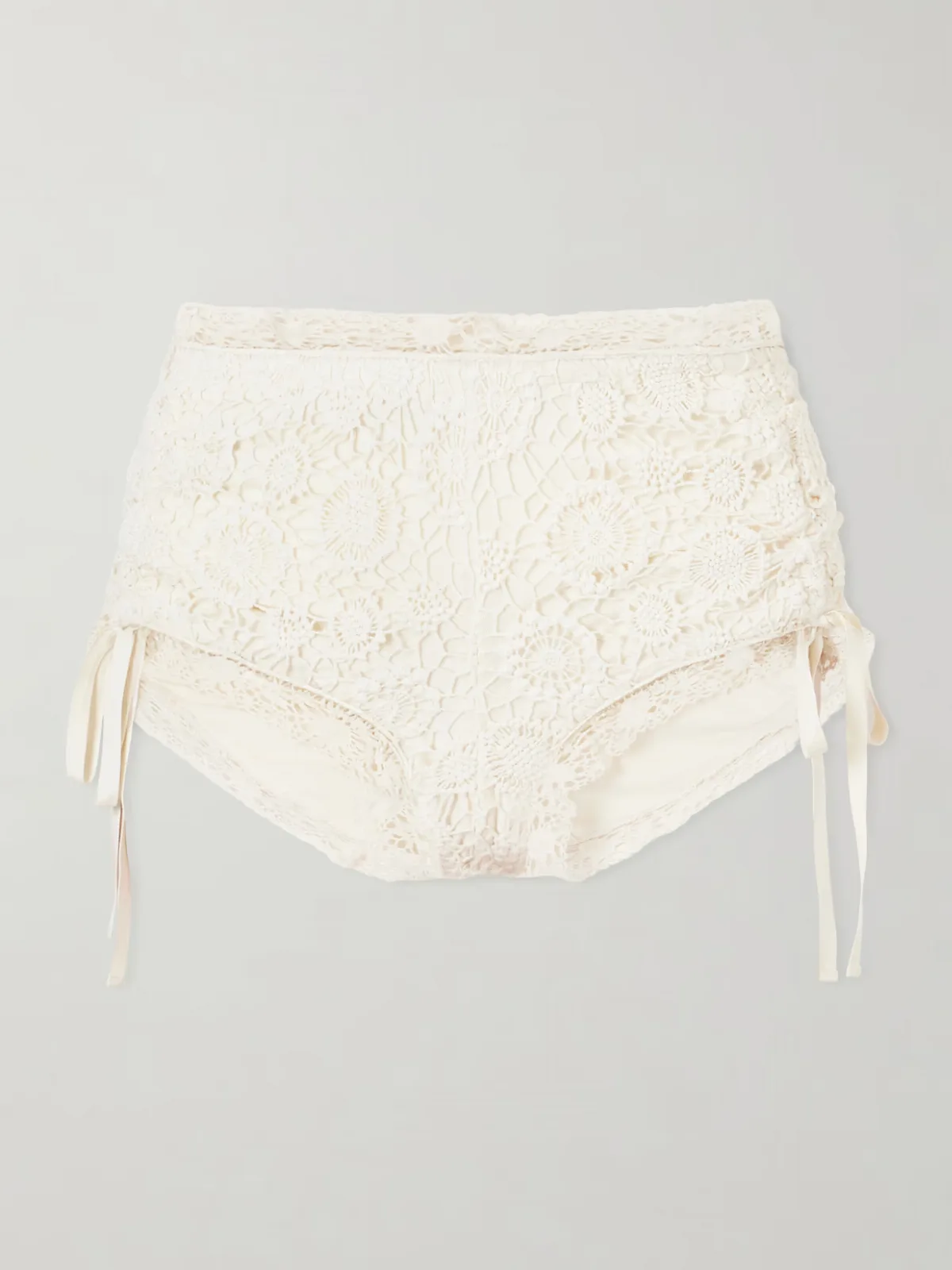 - Crocheted Cotton Shorts -