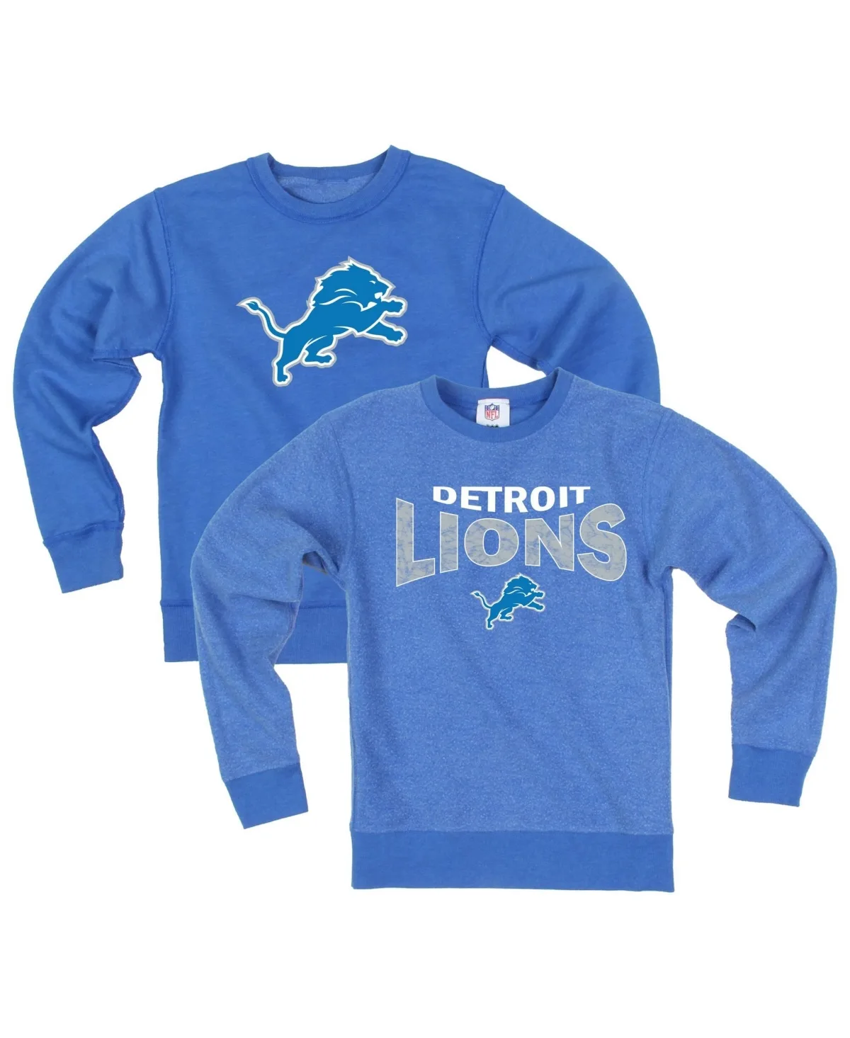 Detroit Lions Reversible Fleece Sweatshirt by Wes & Willy