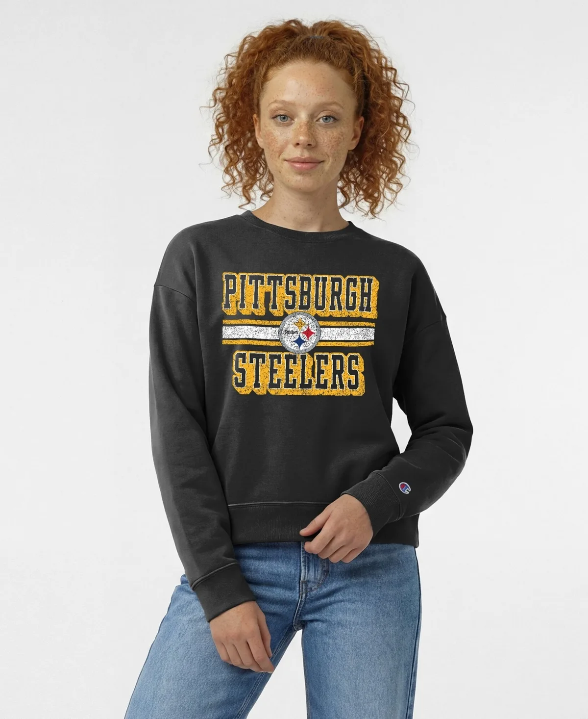 Pittsburgh Steelers Powerblend Fleece Sweatshirt by Champion
