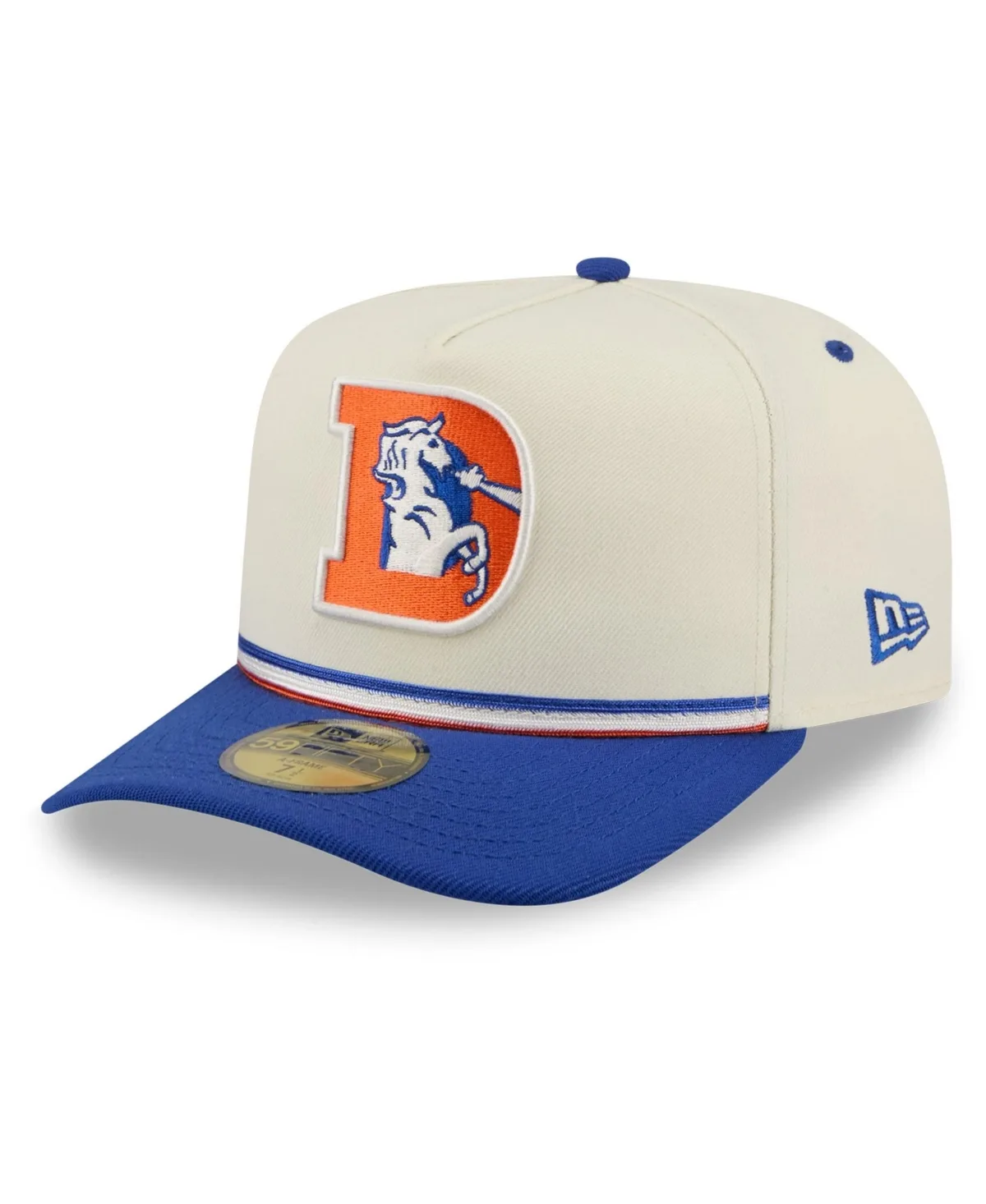 Denver Broncos Throwback A-Frame 59FIFTY Fitted Hat