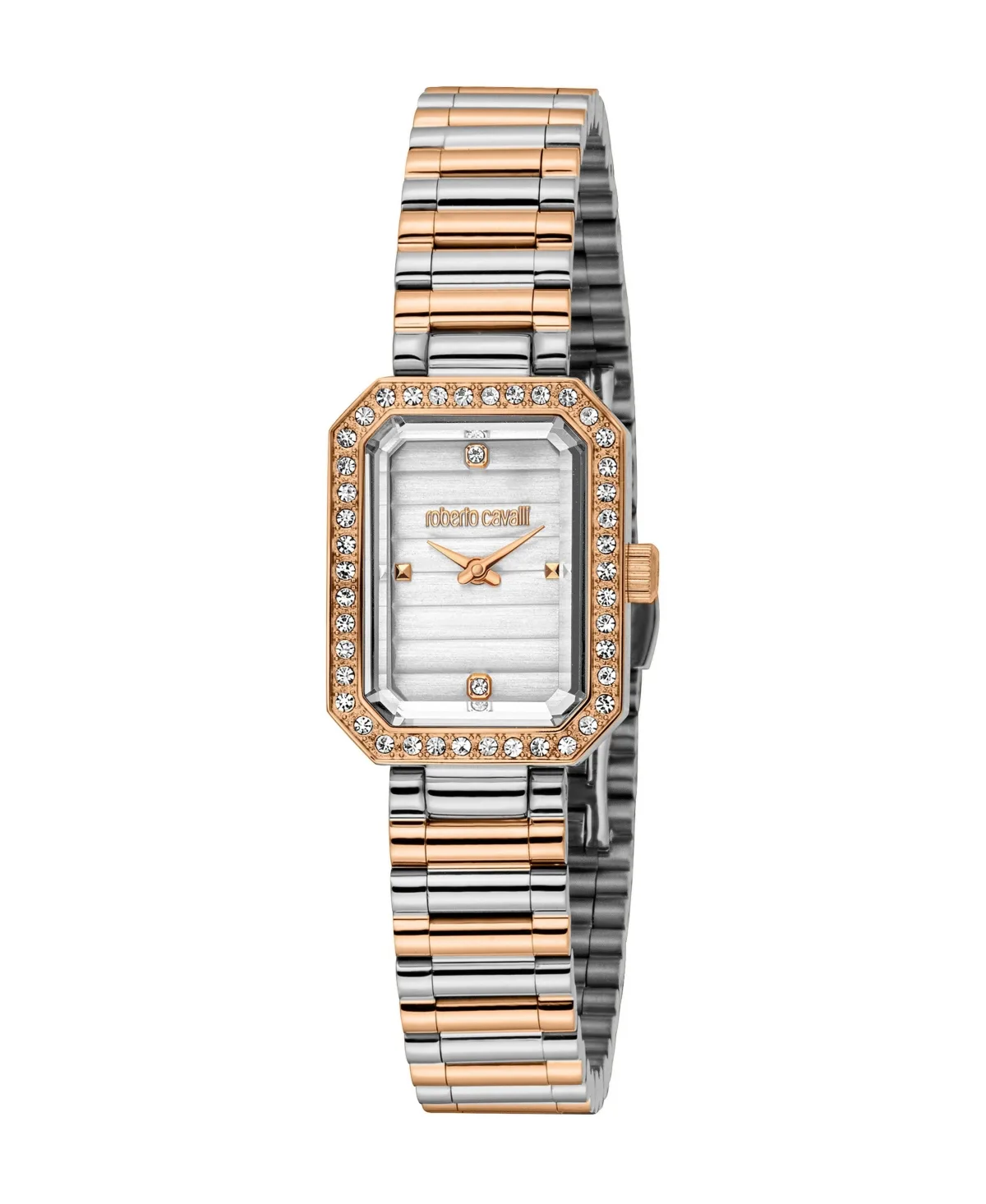 Quartz Two-Tone Stainless Steel Bracelet Watch, 20mm by Roberto Cavalli