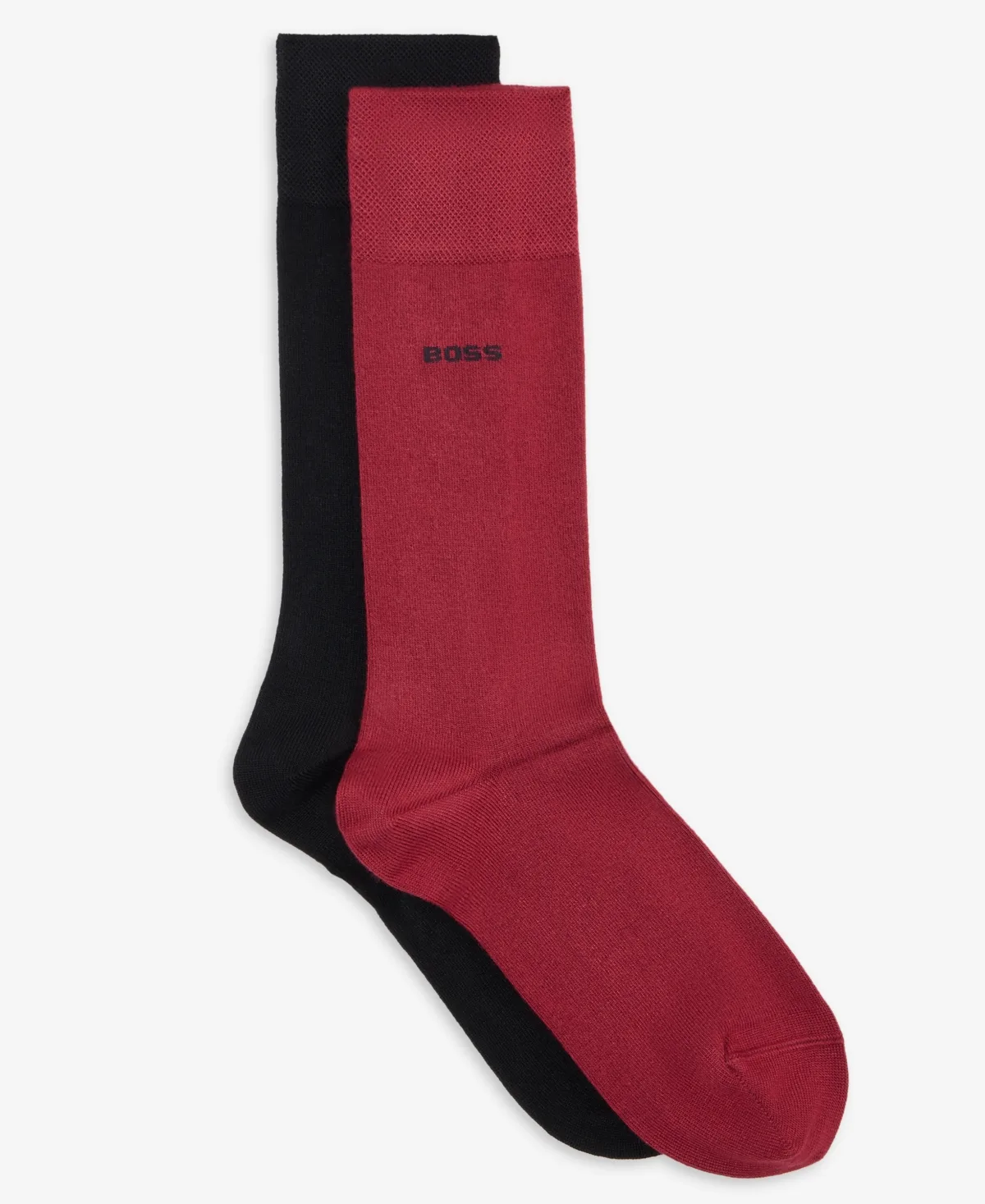 Solid Crew Socks, 2-Pack