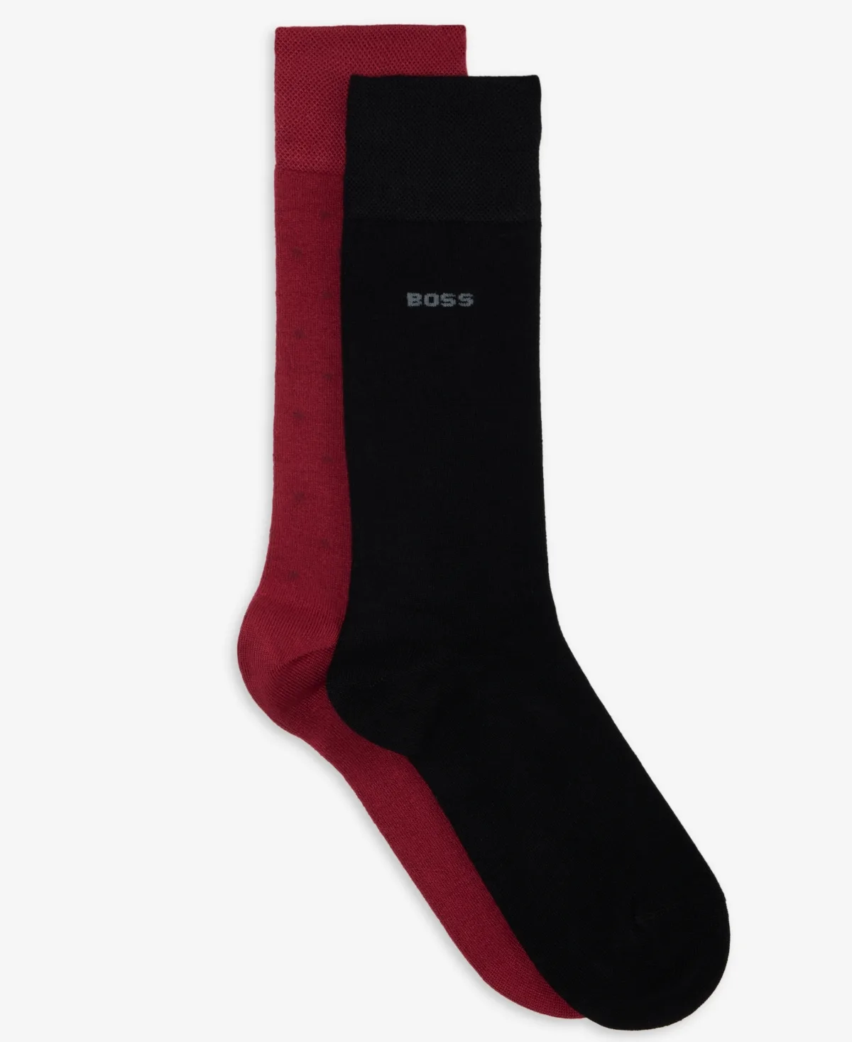 Solid Viscose From Bamboo Crew Socks, 2-Pack