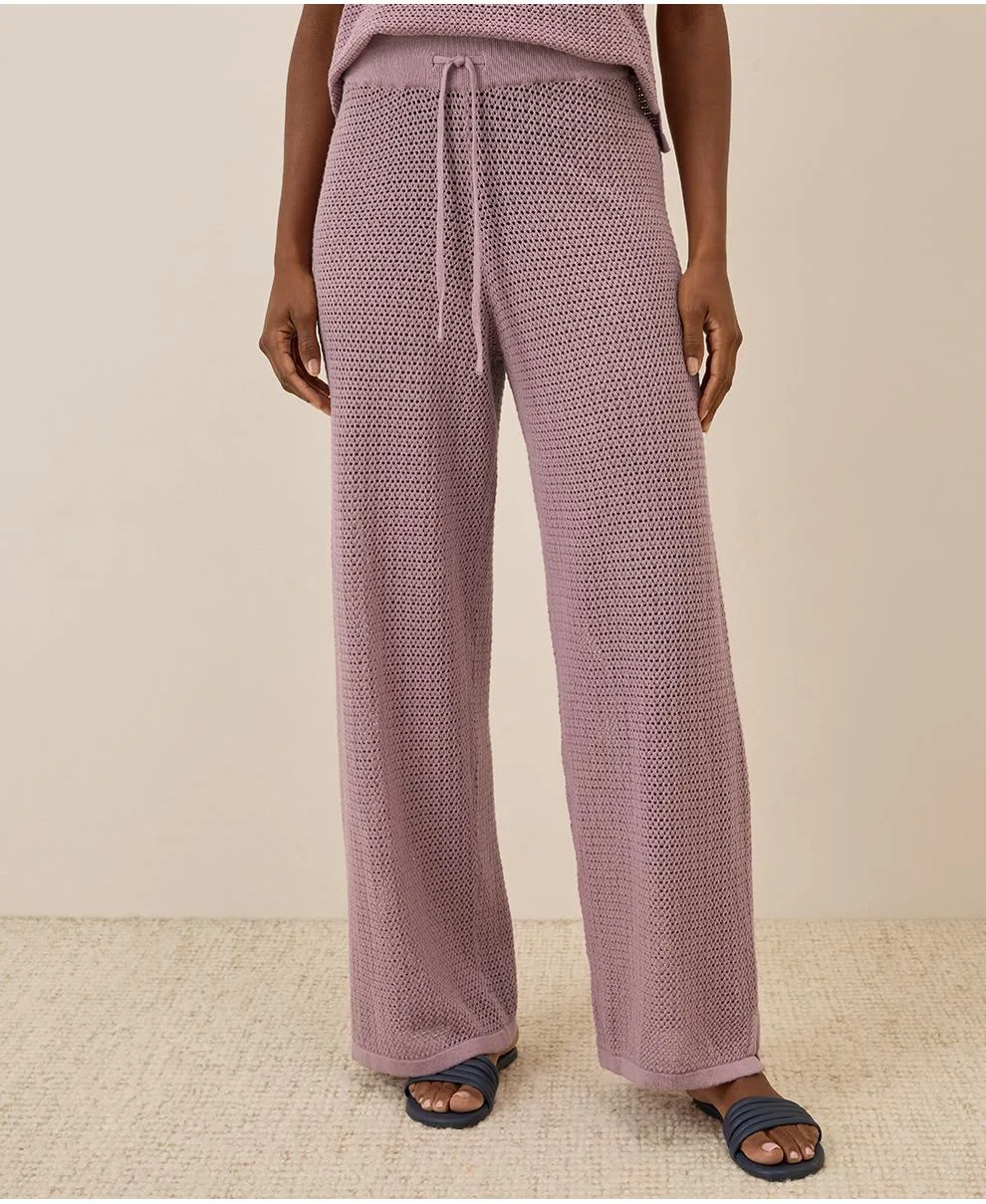 Beachside Crochet Knit Pant by Pact