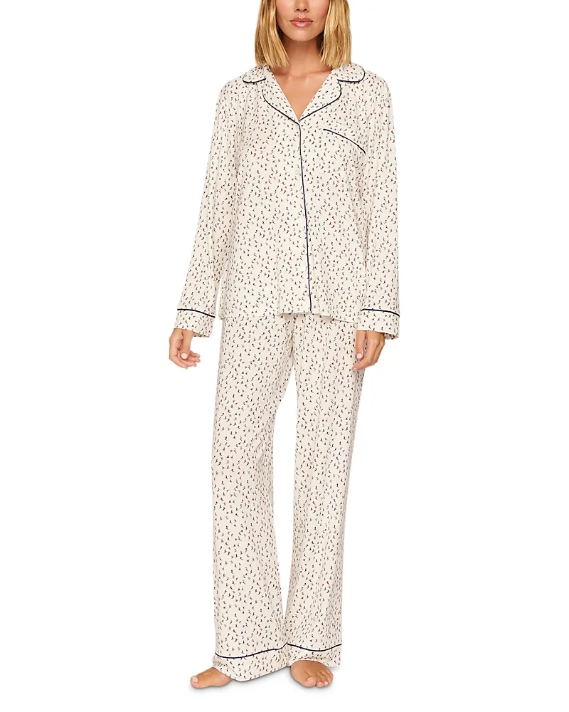 Gisele Printed Long Pajama Set