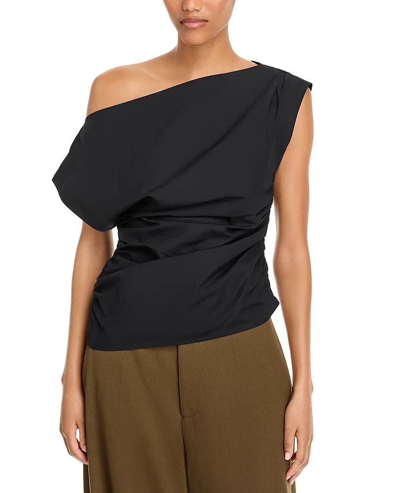 Nara Ruched Asymmetric Top