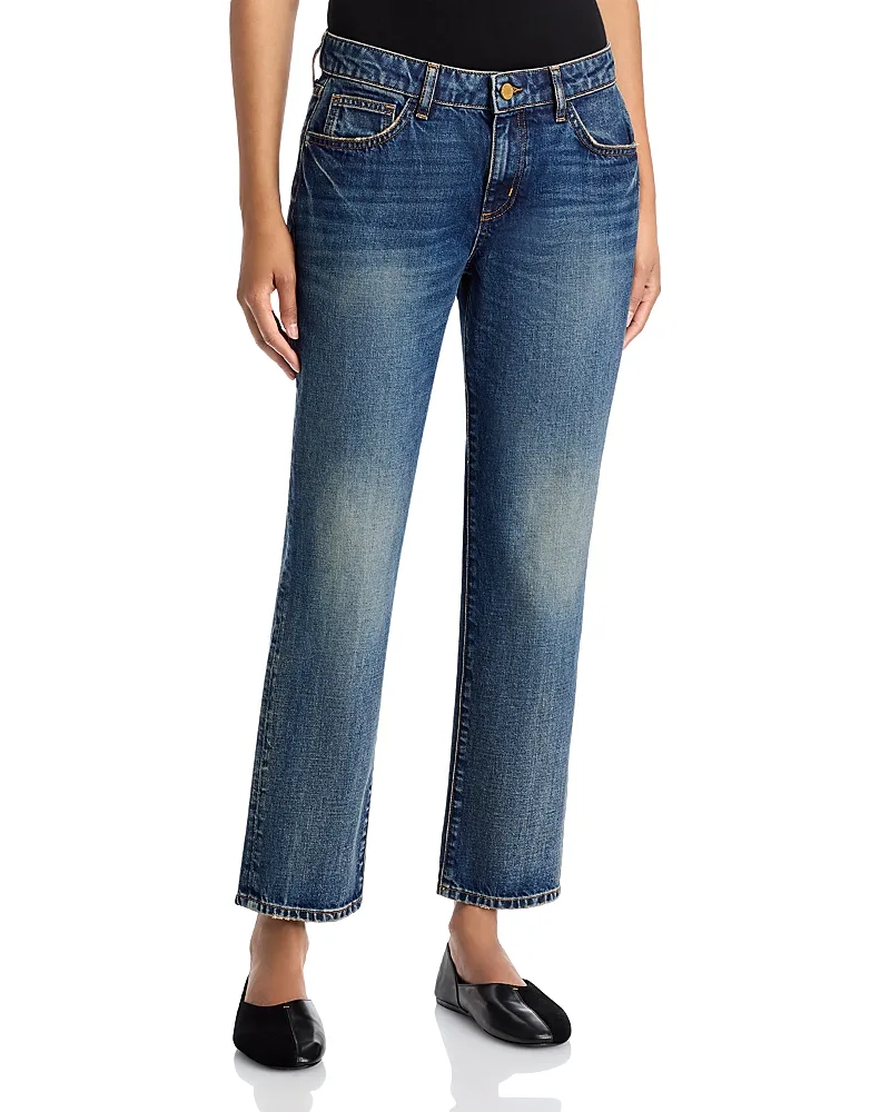 Zella Low Rise Ankle Slouch Slim Jeans by L'AGENCE